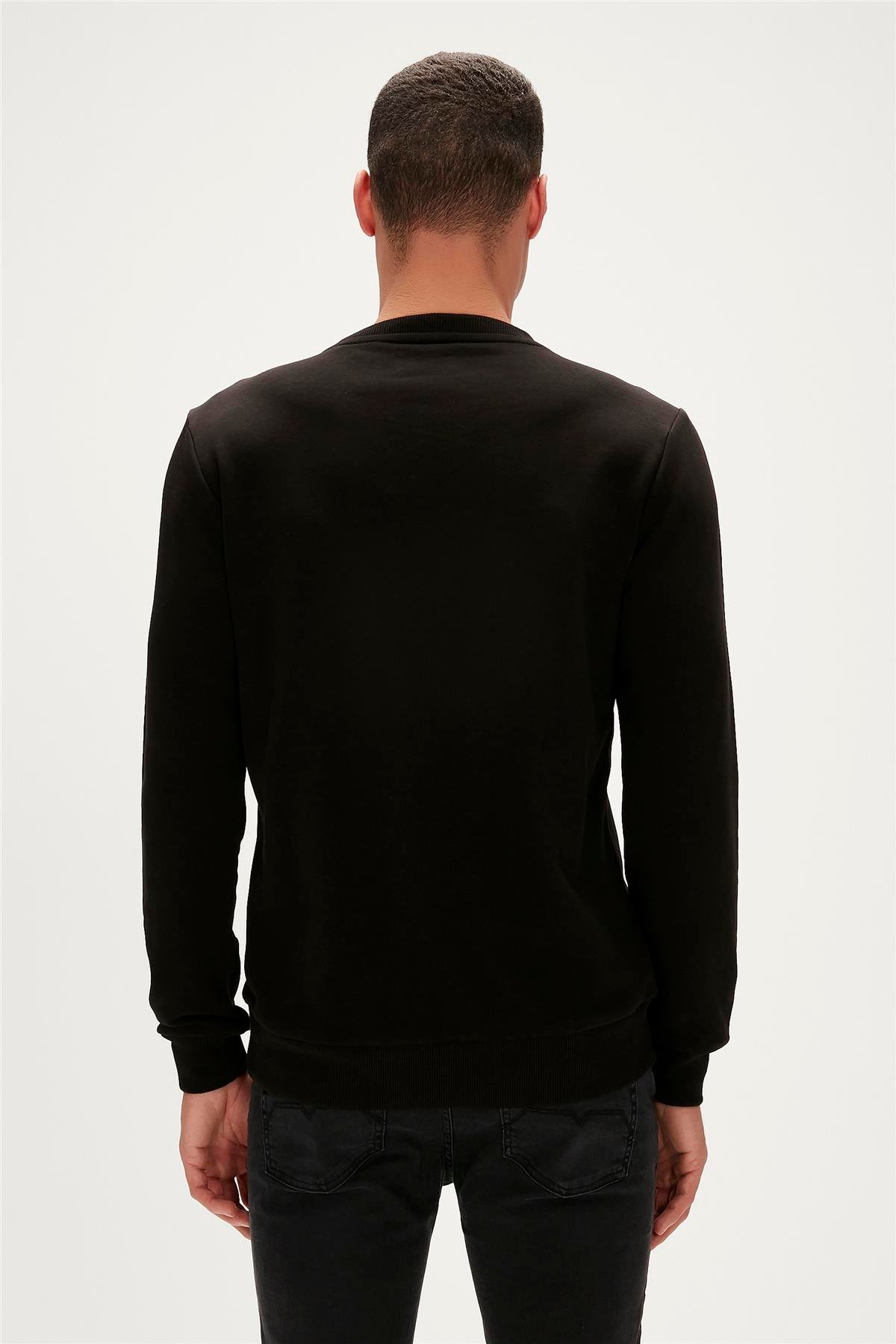Bad Bear Erkek Sweatshirt  23.02.12.023-C01 Siyah