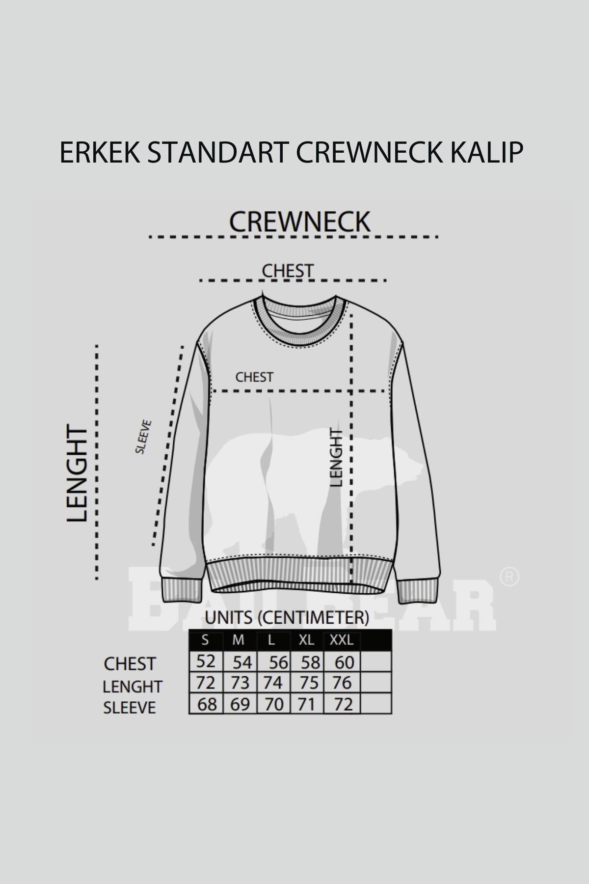 Bad Bear Erkek Sweatshirt  23.02.12.023-C01 Siyah