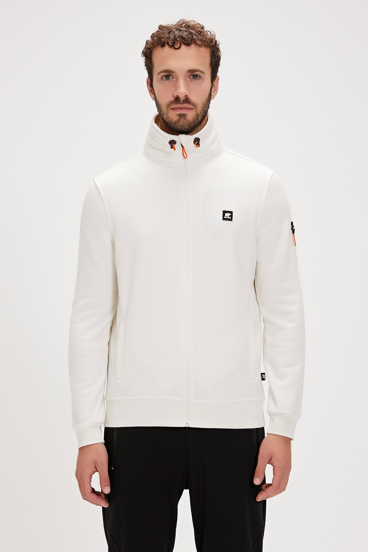 Bad Bear More Bear Erkek Sweatshirt 23.02.12.036-C108 Beyaz