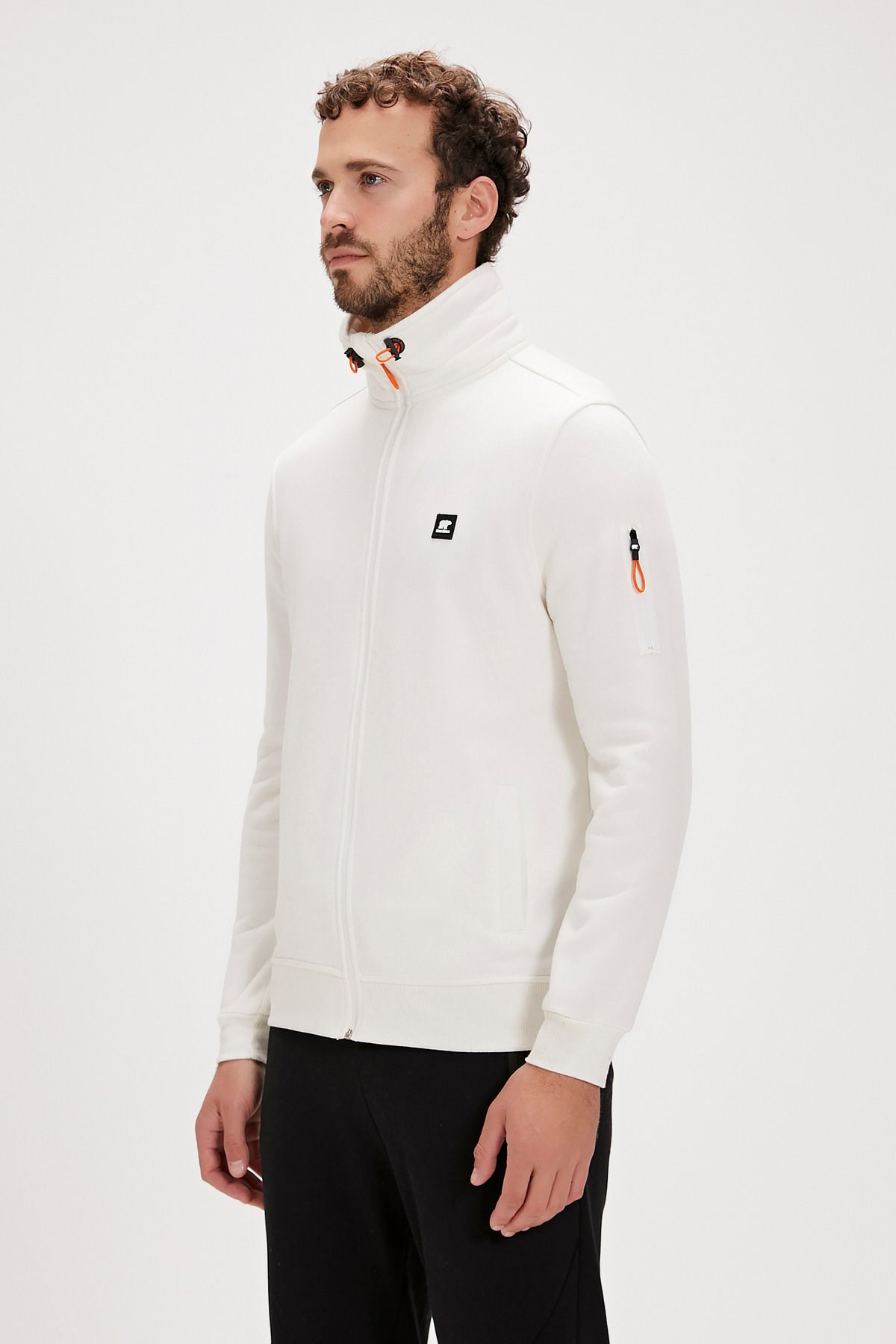 Bad Bear More Bear Erkek Sweatshirt 23.02.12.036-C108 Beyaz