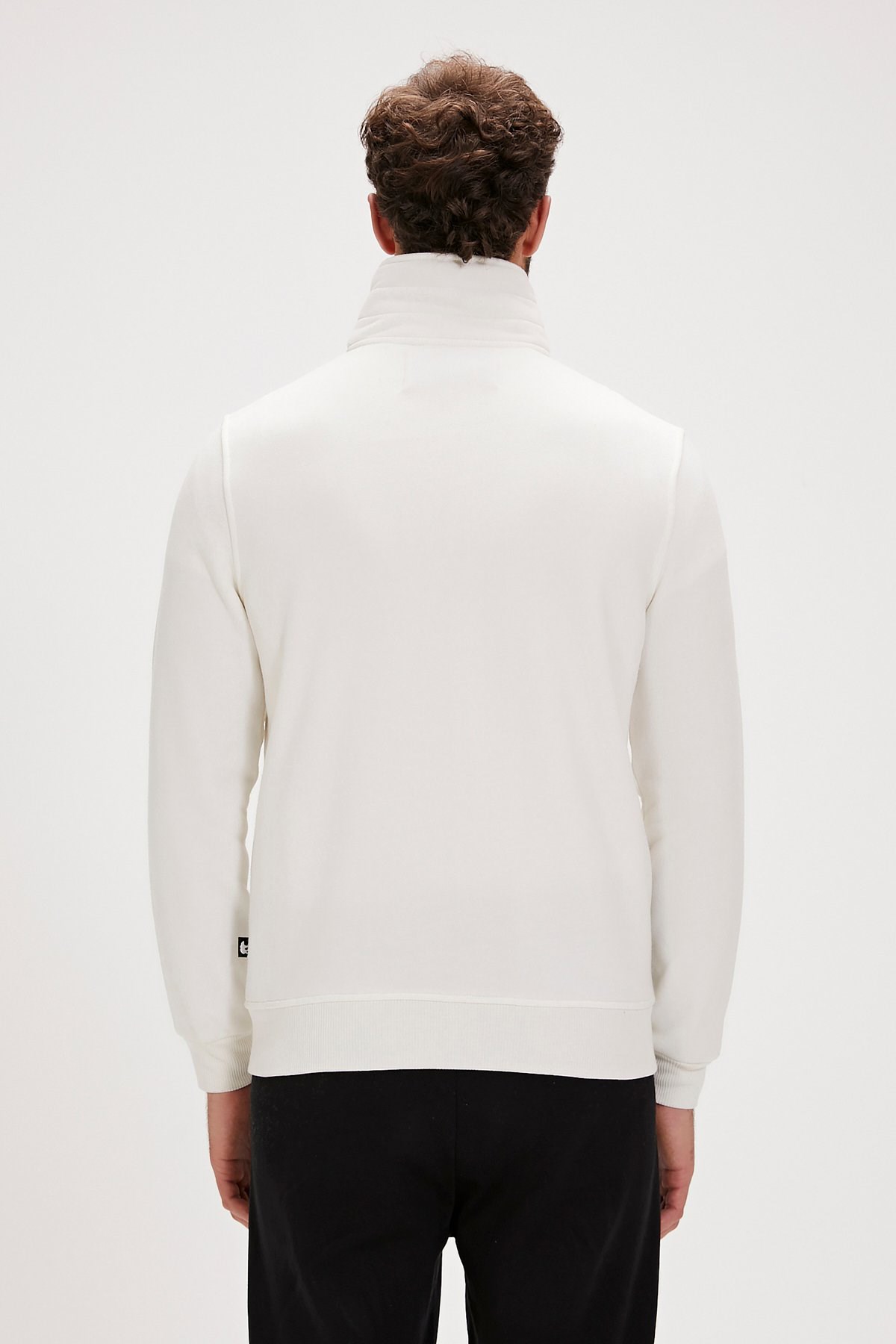 Bad Bear More Bear Erkek Sweatshirt 23.02.12.036-C108 Beyaz