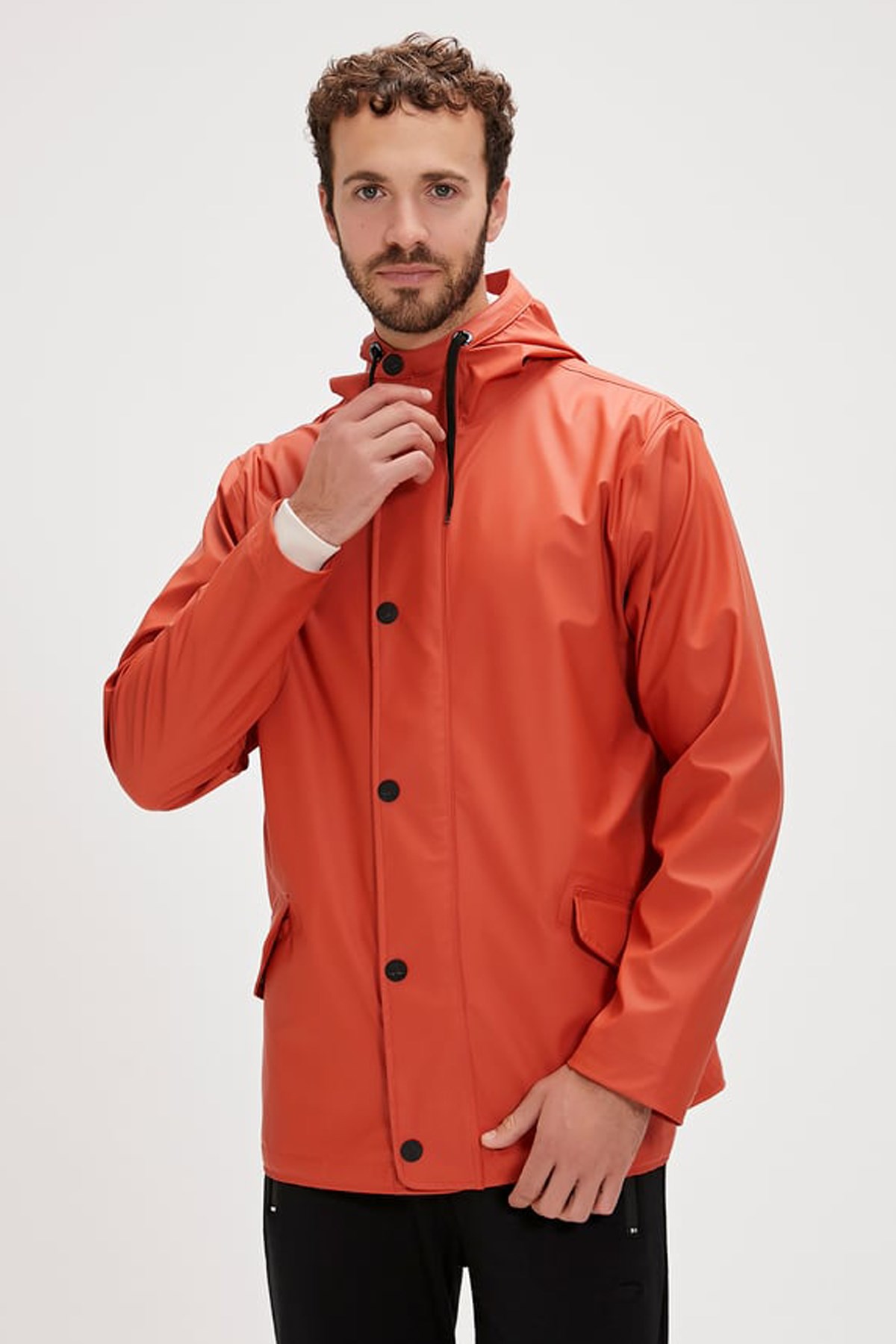 Bad Bear Erkek Yağmurluk 23.02.13.008-C109 Kırmızı