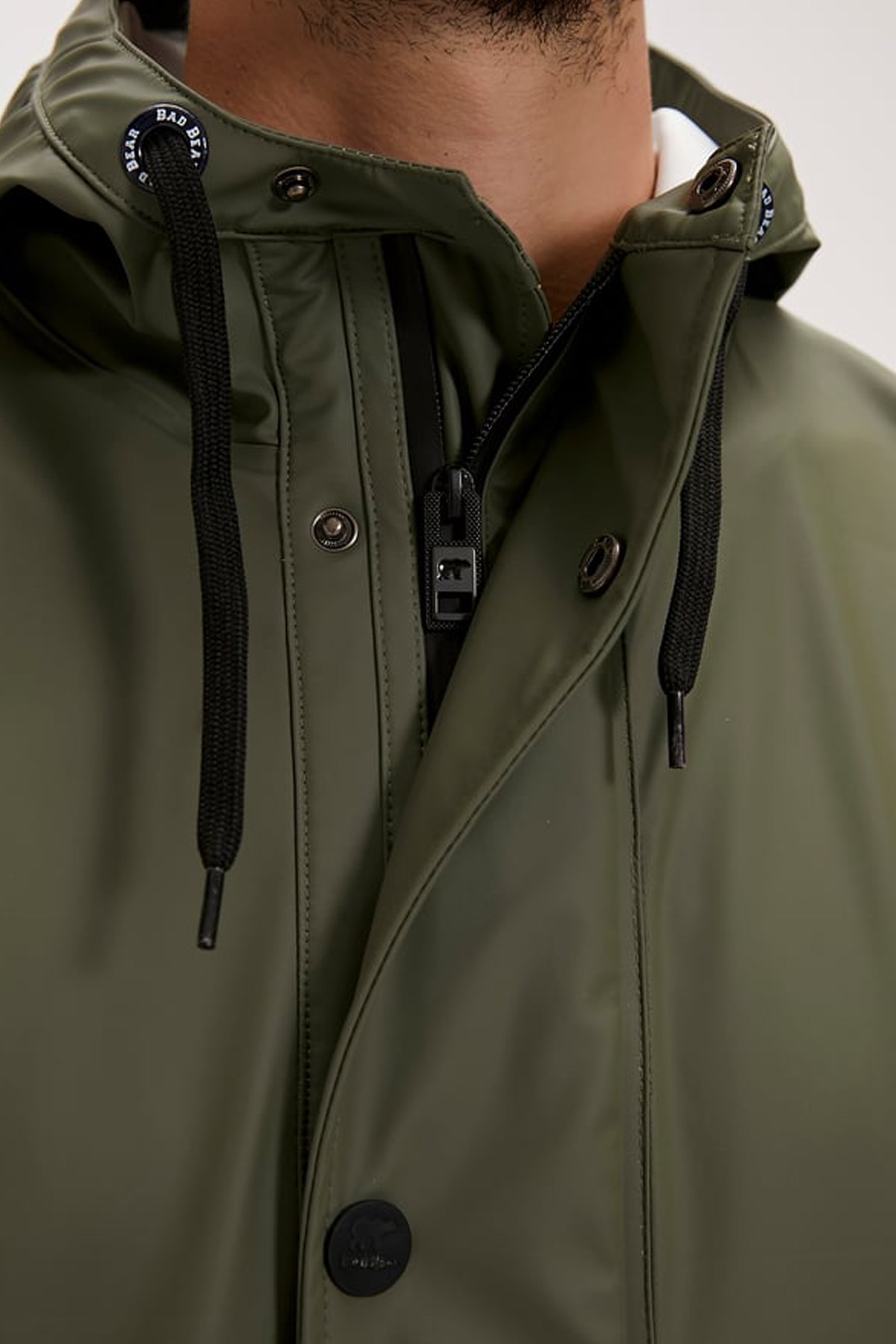 Bad Bear Erkek Yağmurluk 23.02.13.008-C123 Yeşil