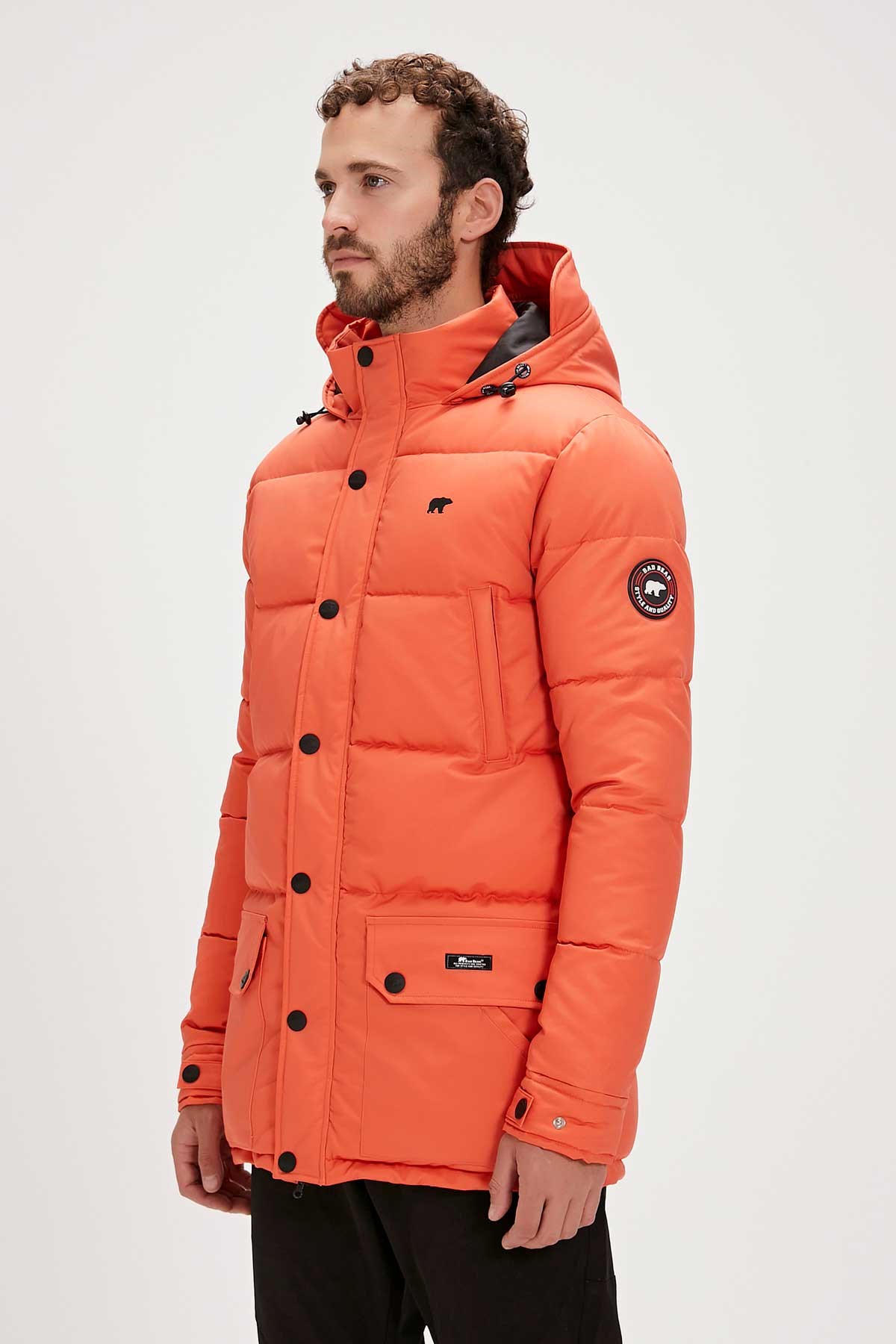 Bad Bear Erkek Mont 23.02.13.010-C109 Kırmızı