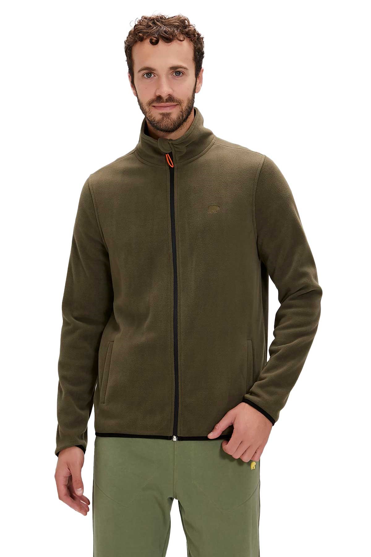 Bad Bear Erkek Polar Sweatshirt 23.02.21.001-C70 Haki