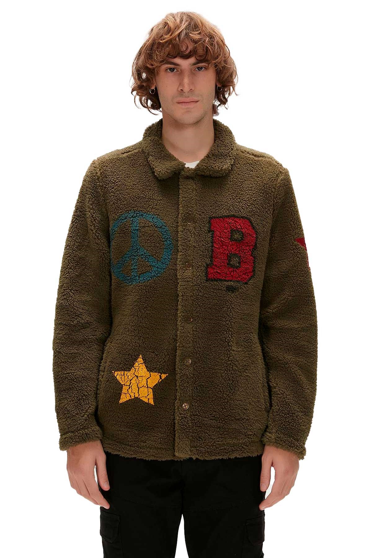 Bad Bear Erkek Peluş Mont 23.02.29.003-C70 Haki