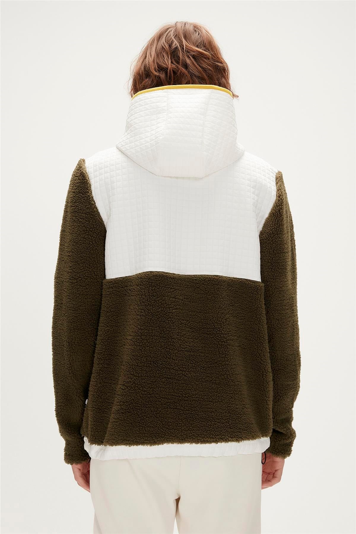 Bad Bear Erkek Peluş Sweatshirt 23.02.29.007-C70 Haki