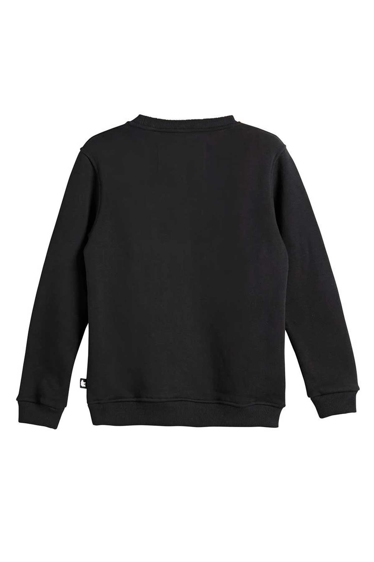 Bad Bear Çocuk Sweatshirt 23.06.12.001-C01 Siyah