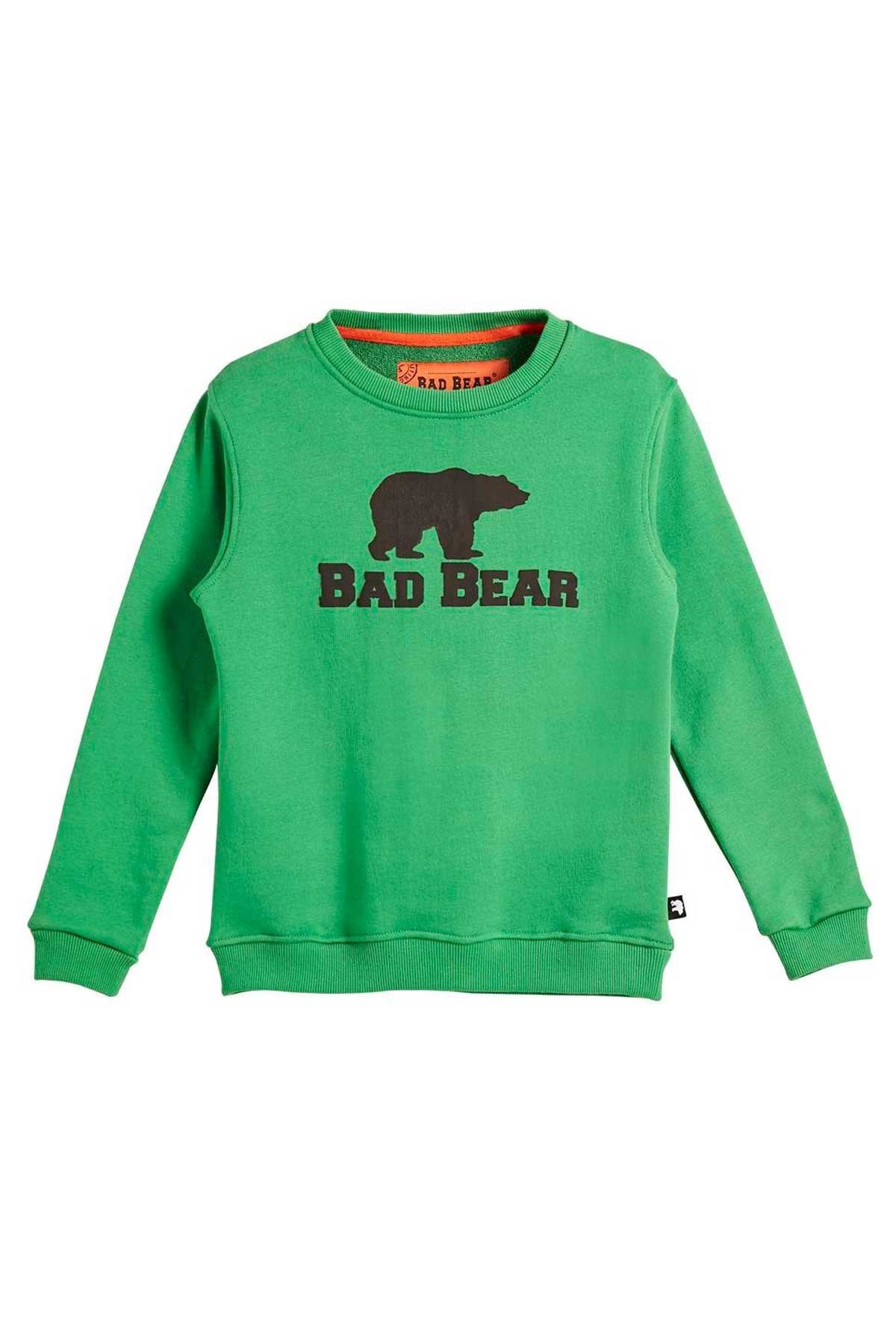 Bad Bear Çocuk Sweatshirt 23.06.12.001-C13 Yeşil