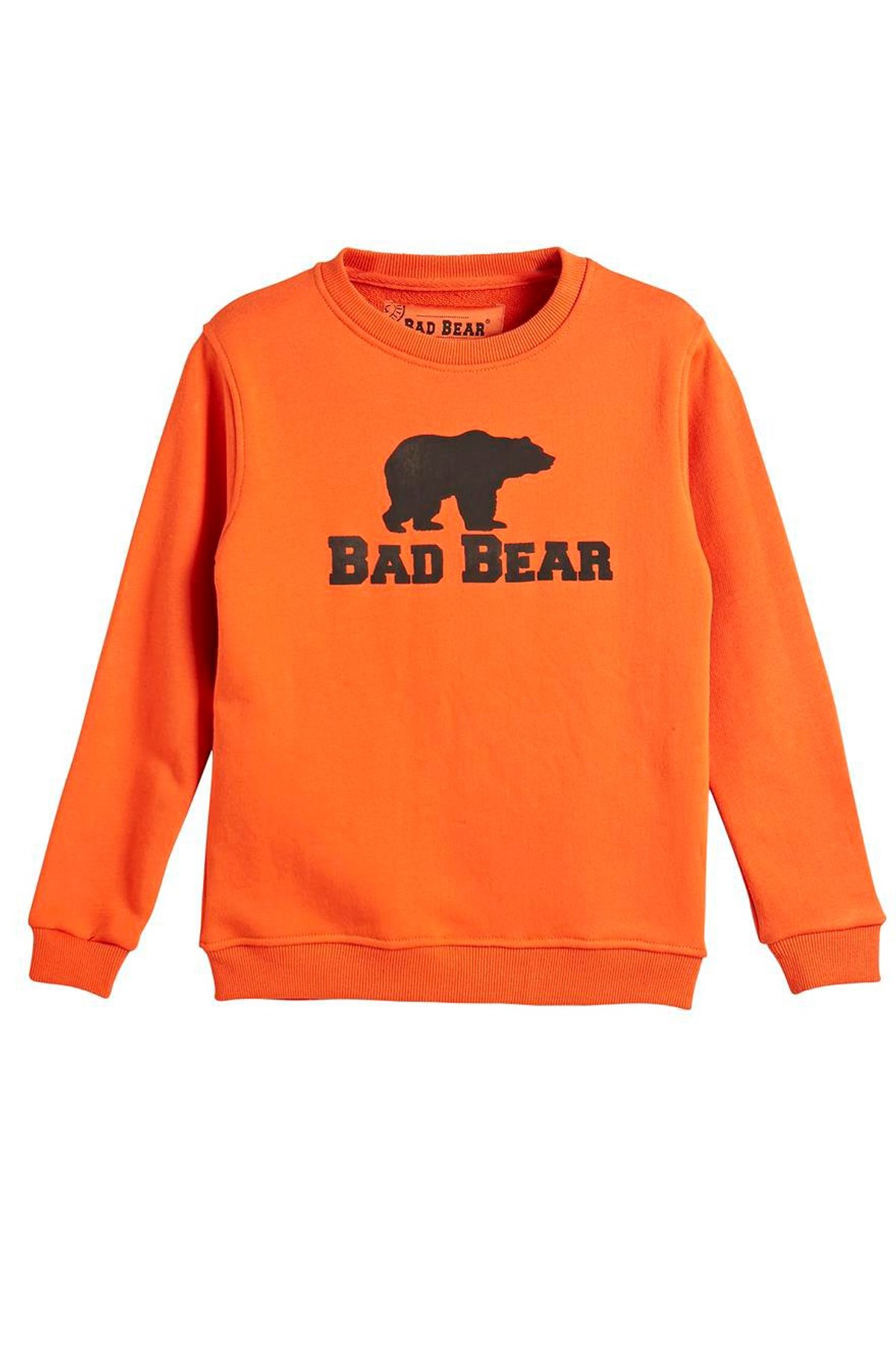 Bad Bear Logo Sweatshirt 23.06.12.001-C38 Turuncu