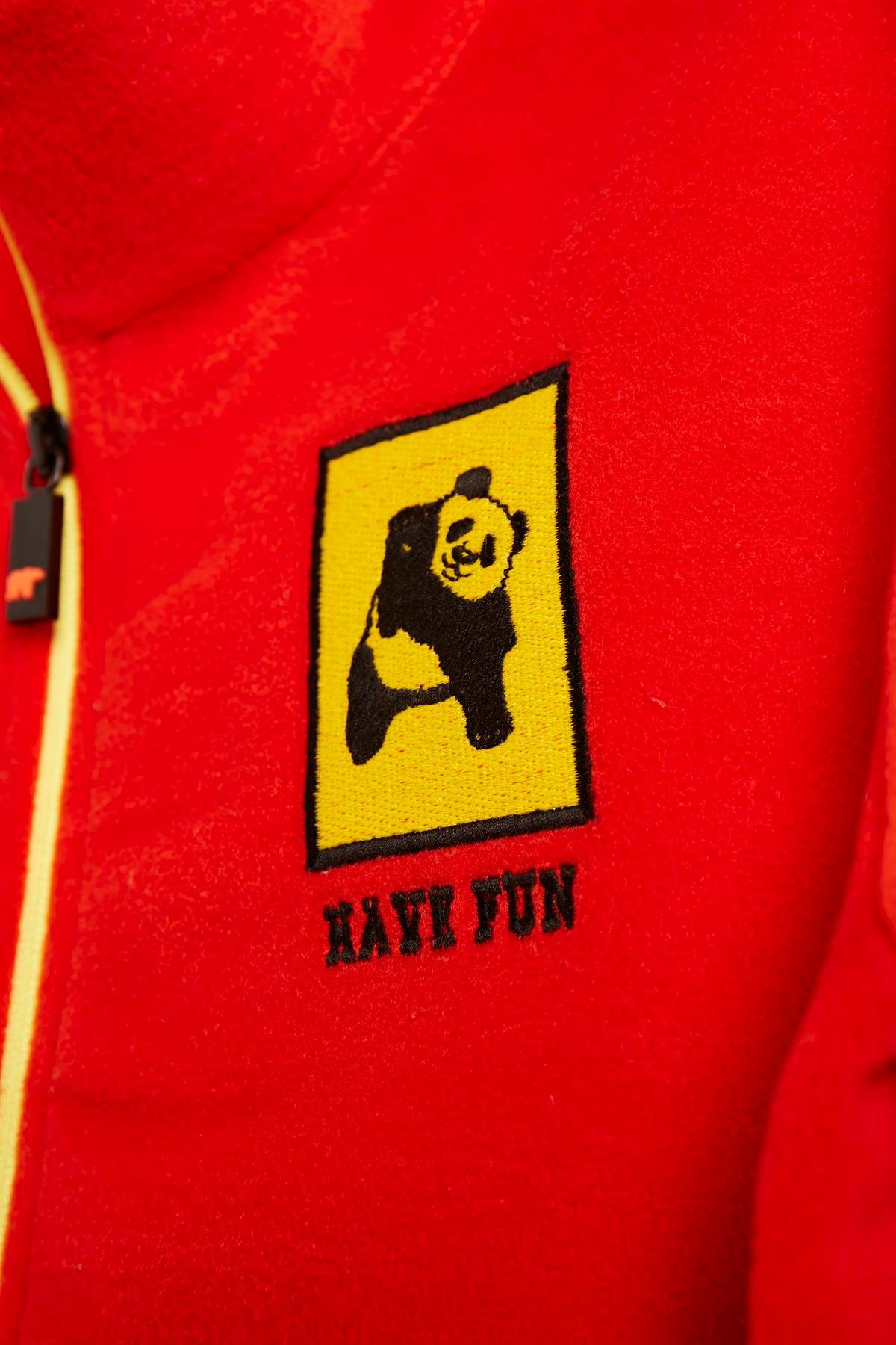 Bad Bear Çocuk Fermuarlı Polar  23.06.21.001-C38 Turuncu