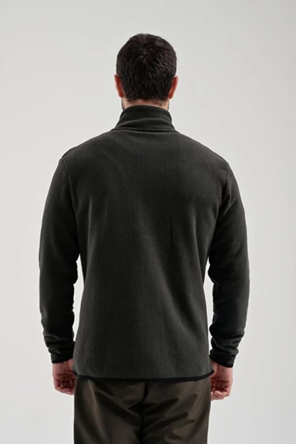 Exuma Erkek Tam Fermuarlı Polar 2312003 Haki