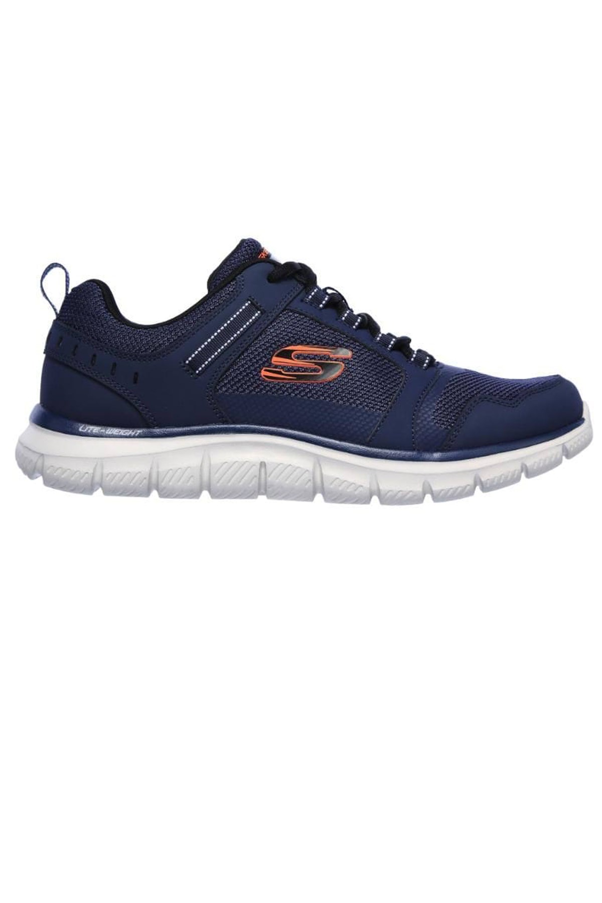 Skechers Track - Knockhıll Erkek Spor Ayakkabı 232001 NVOR Lacivert