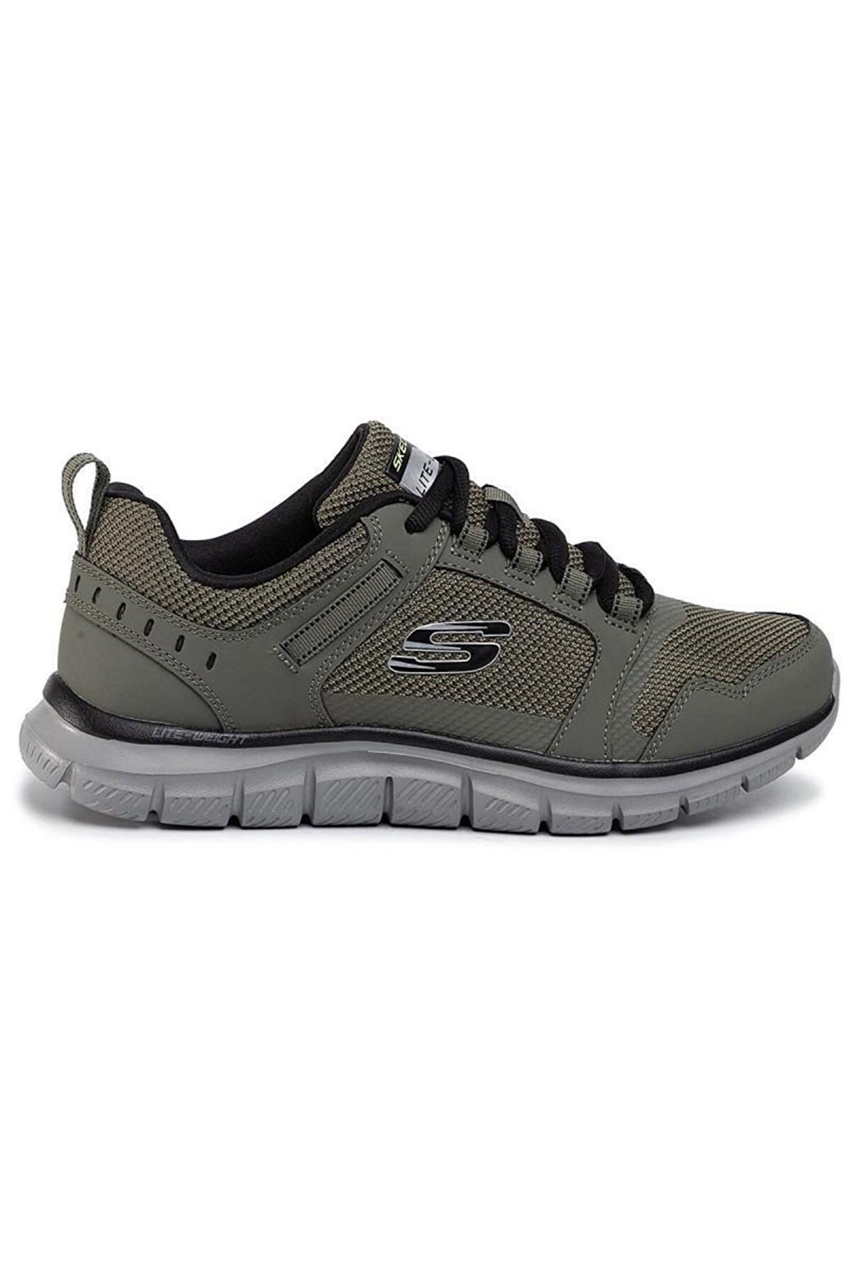 Skechers Track - Knockhıll Erkek Spor Ayakkabı 232001 OLBK Haki