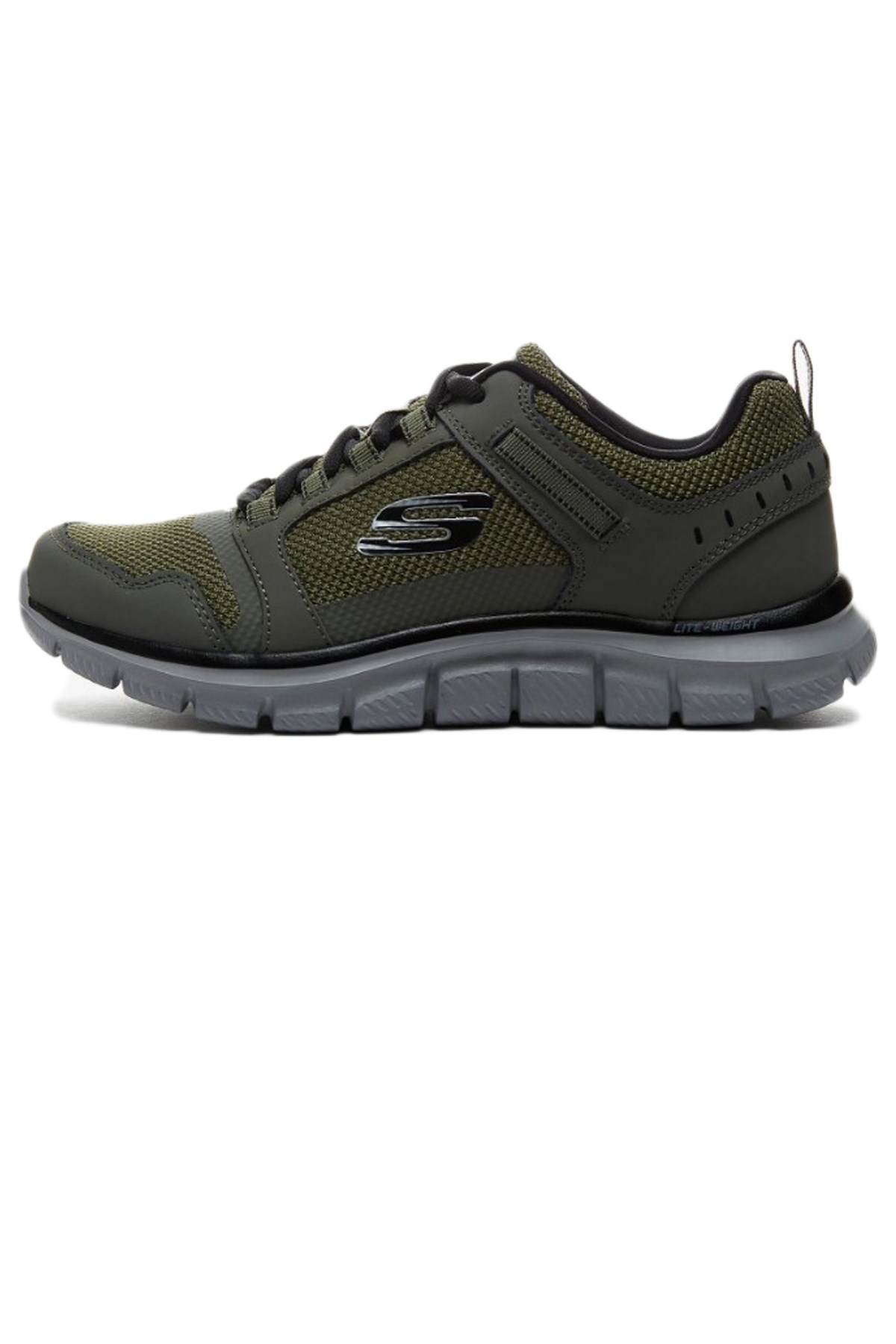 Skechers Track - Knockhıll Erkek Spor Ayakkabı 232001 OLBK Haki