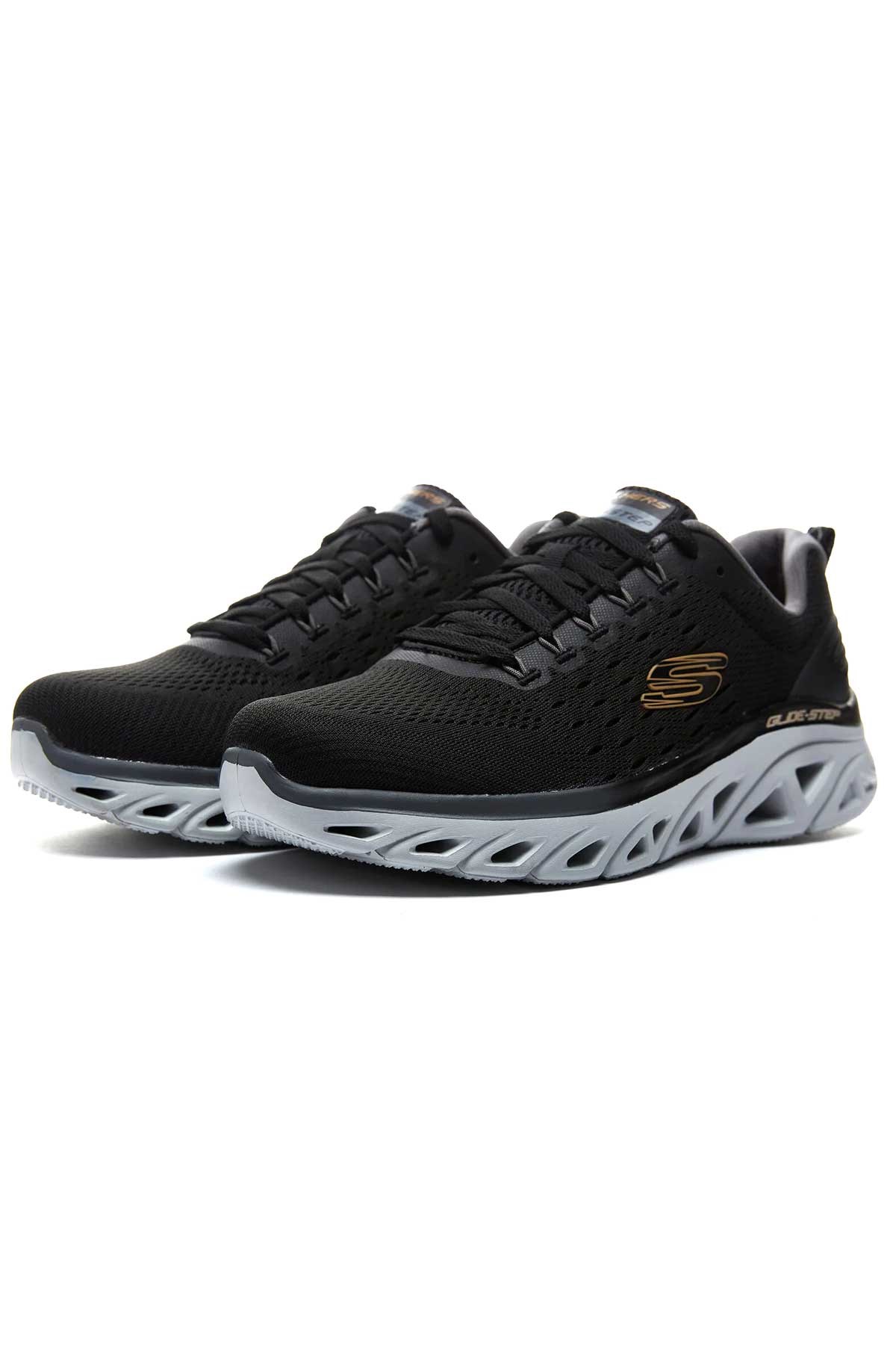 Skechers Glide-Step Sport Erkek Spor Ayakkabı 232269 BKCC Siyah