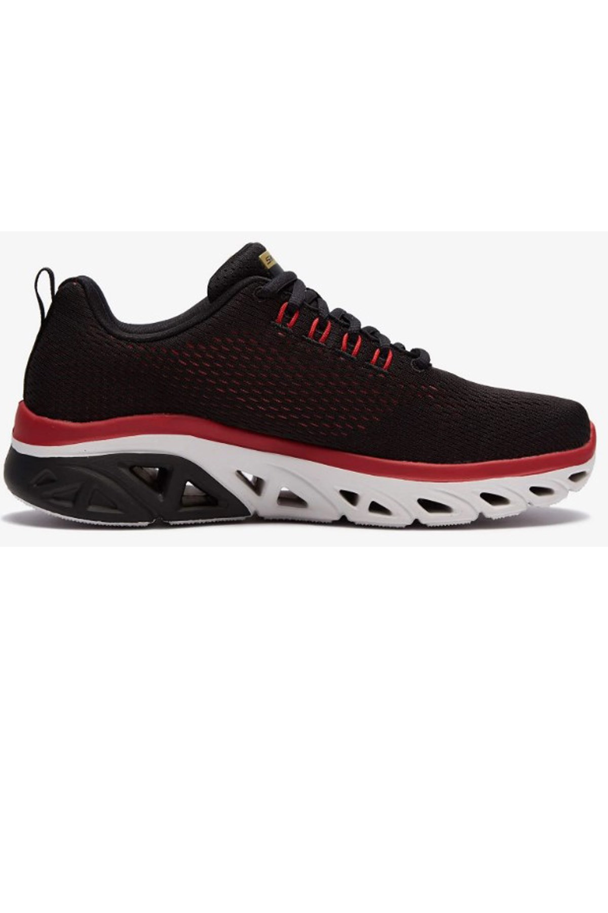 Skechers Glide-Step Sport-Wave Heat Erkek Spor Ayakkabı 232270 BKRD Siyah
