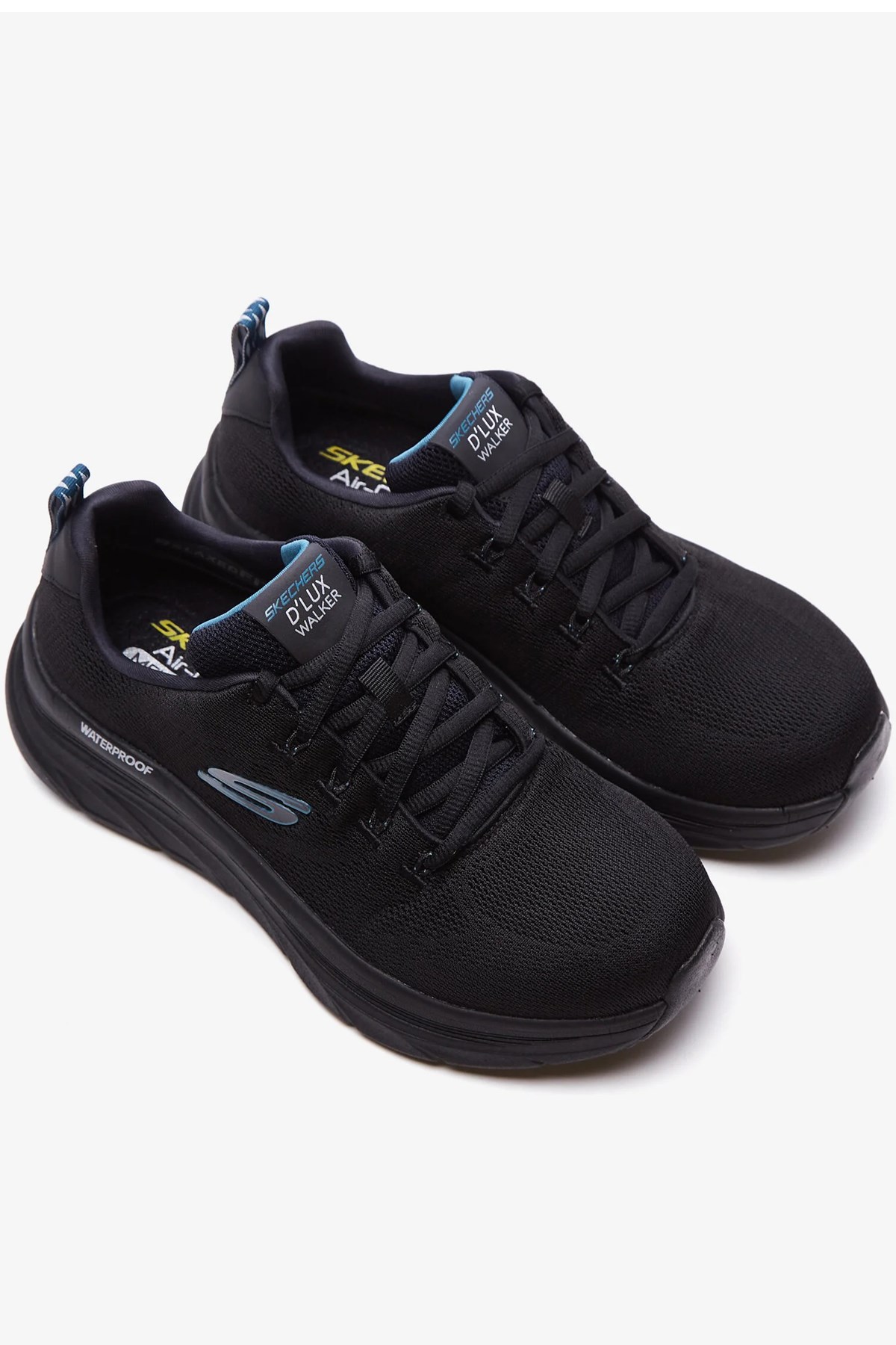 Skechers DLux Walker Erkek Spor Ayakkabı 232362 BKTL Siyah