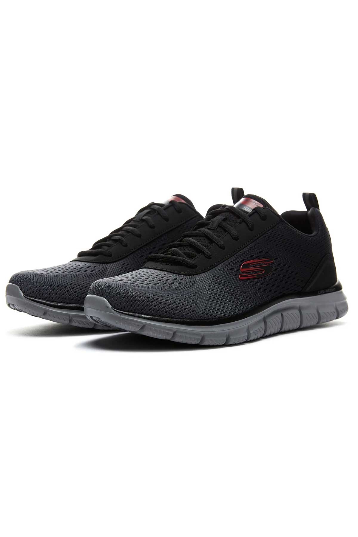 Skechers Track-Ripkent Erkek Spor Ayakkabı 232399 BKCC Siyah