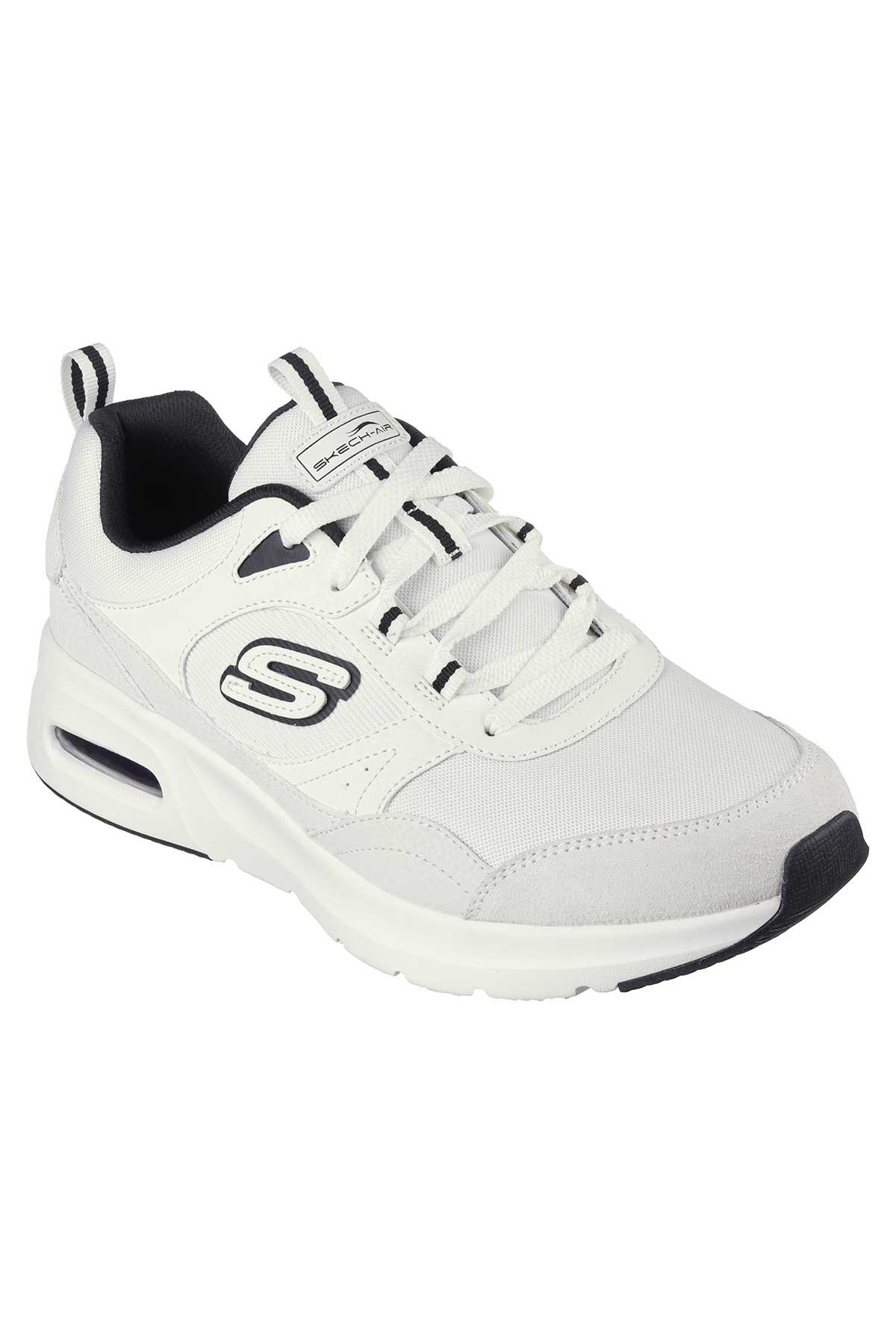 Skechers Skech-Air Court Erkek Spor Ayakkabı 232646 WBK Beyaz