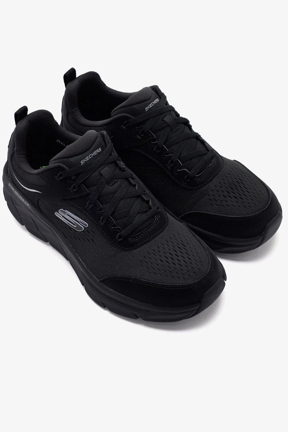 Skechers D'Lux Walker 2.0 Erkek Spor Ayakkabı 232715 BBK Siyah