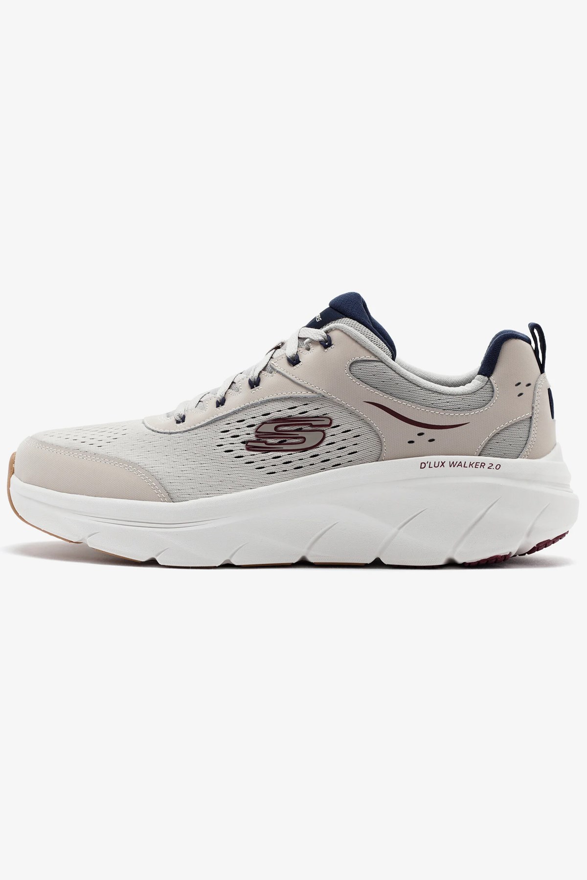 Skechers D'Lux Walker 2.0 Erkek Spor Ayakkabı 232715 OWNV Bej