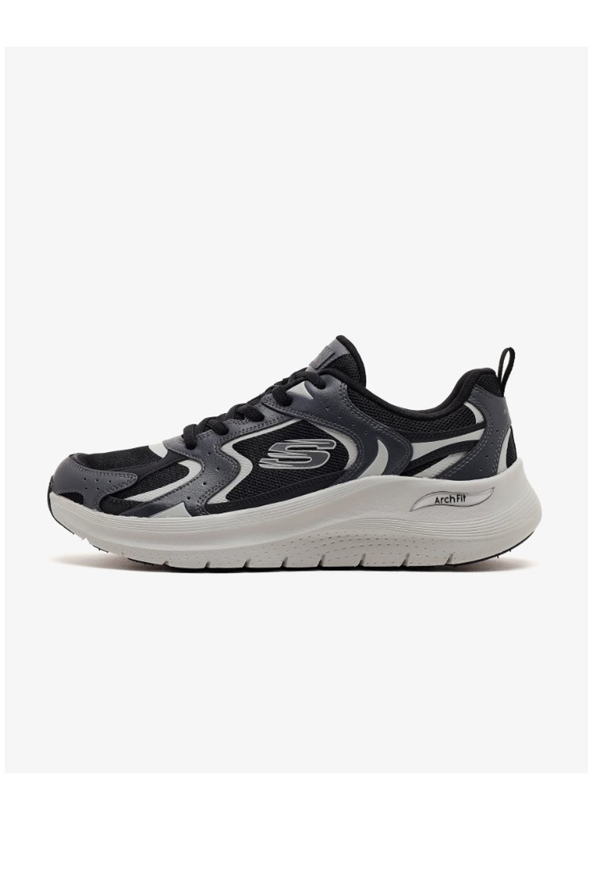 Skechers Arch Fit 2.0 Erkek Spor Ayakkabı 232806 BKCC Siyah