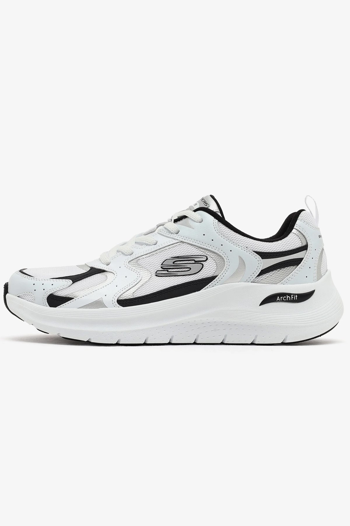 Skechers Arch Fit 2.0 Erkek Spor Ayakkabı 232806TK WSBK Beyaz