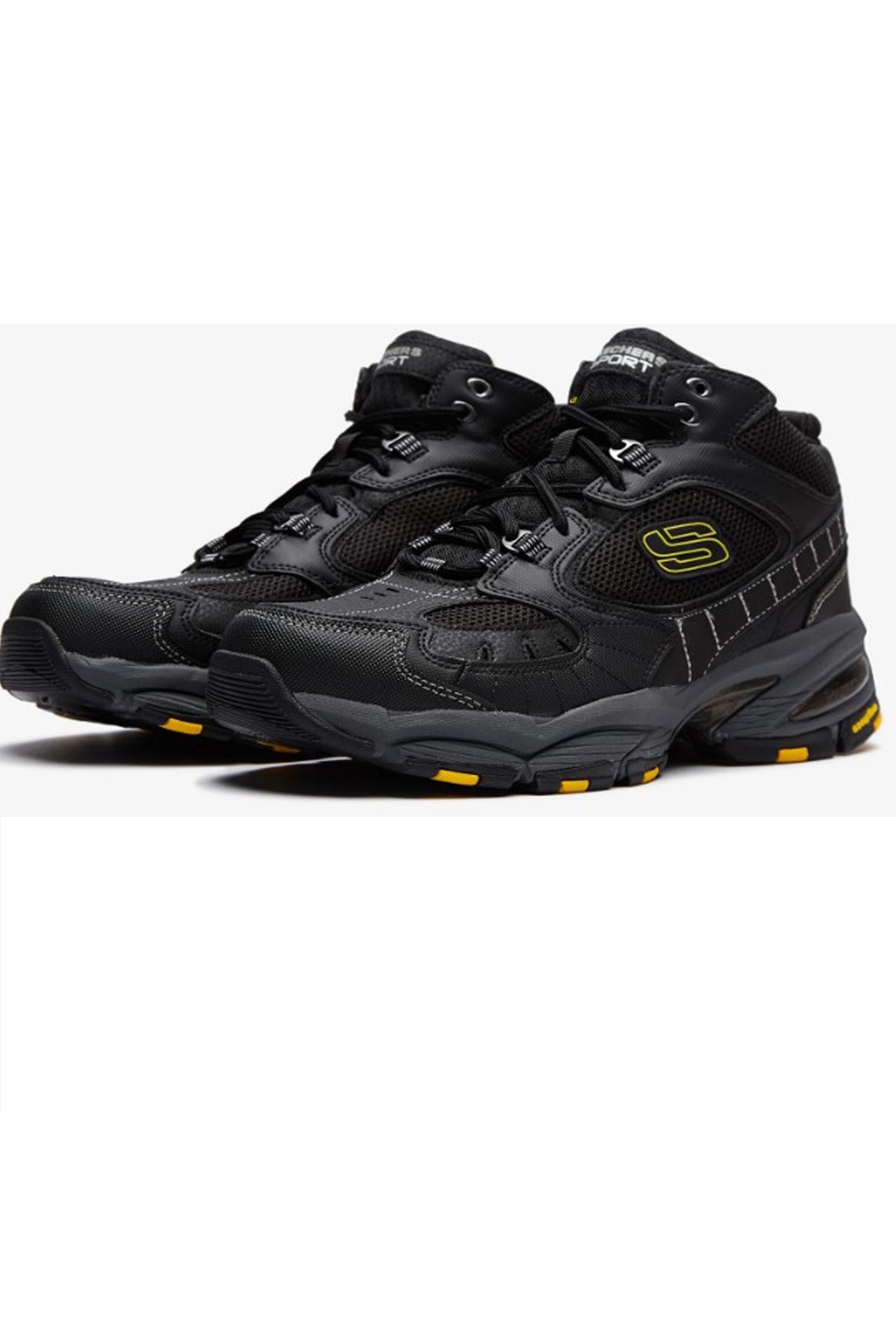 Skechers Vigor 3.0-Rounding Third Erkek Bot 237147 BKCC Siyah