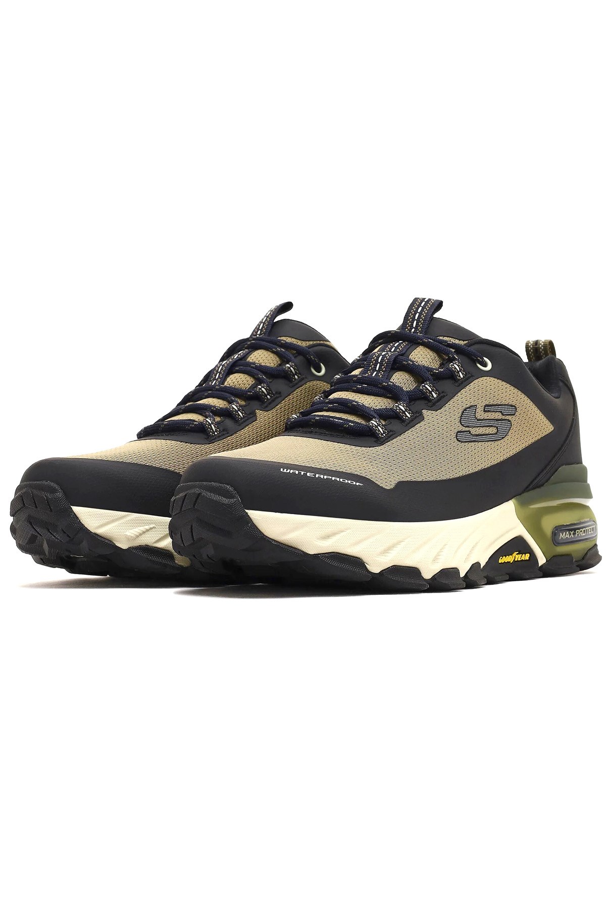 Skechers Max Protect Erkek Spor Ayakkabı 237304 OLBK Yeşil