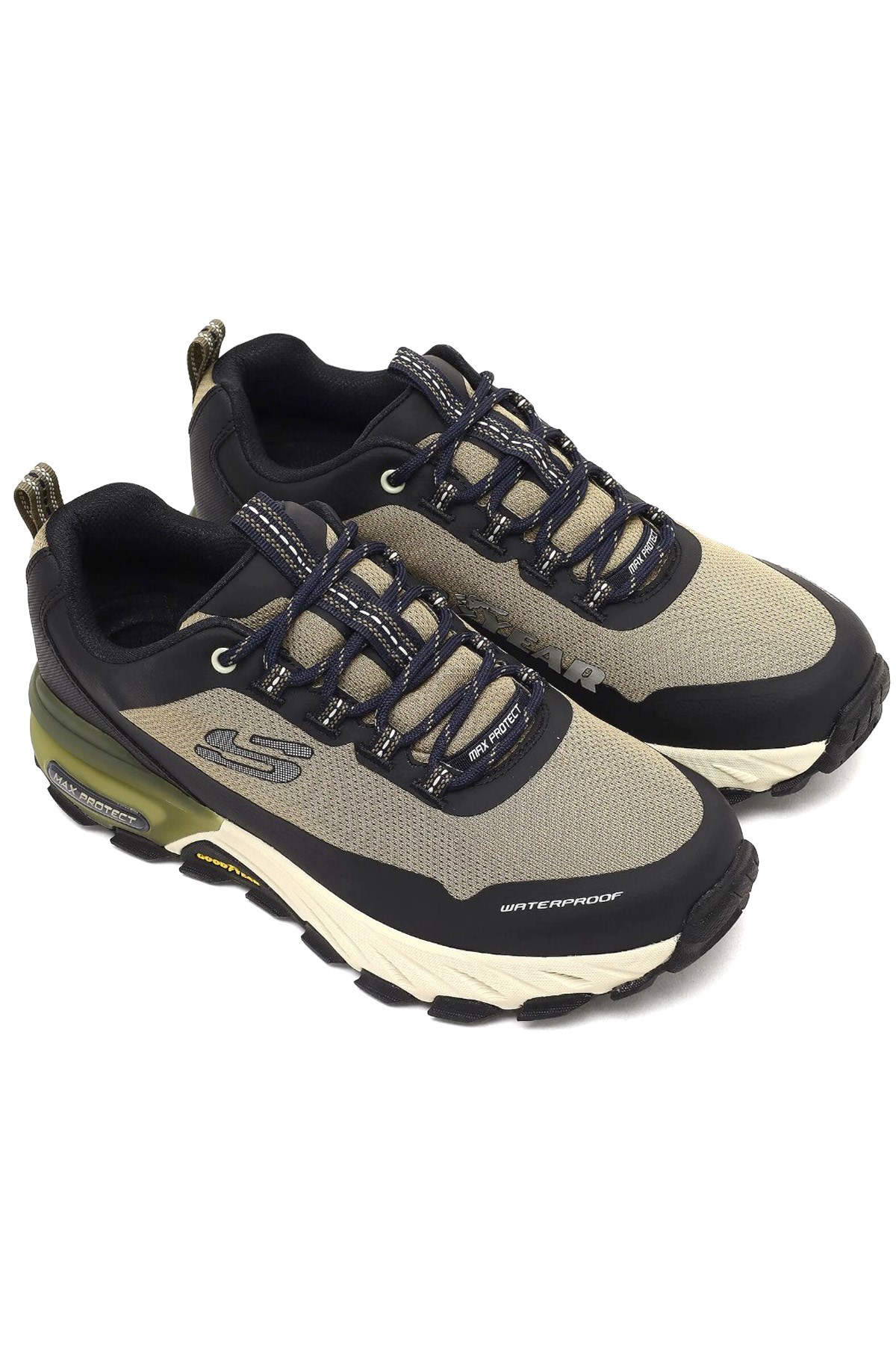 Skechers Max Protect Erkek Spor Ayakkabı 237304 OLBK Yeşil