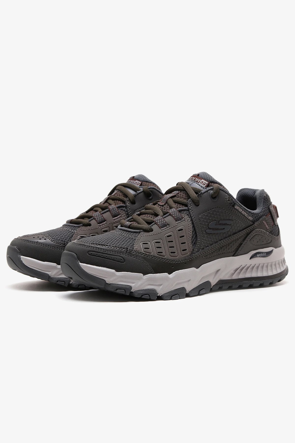 Skechers Arch Fit Escape Plan Erkek Spor Ayakkabı Gri