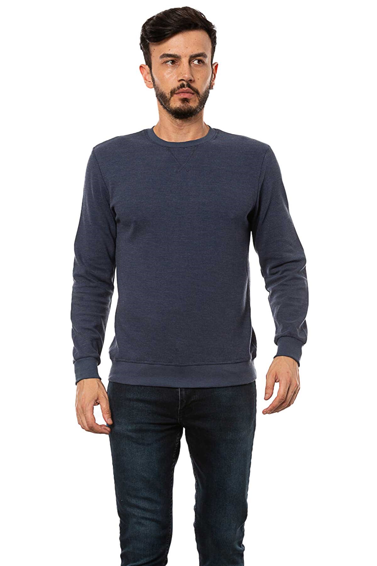 Cazador Erkek Sweatshirt CAZ 5233 Lacivert