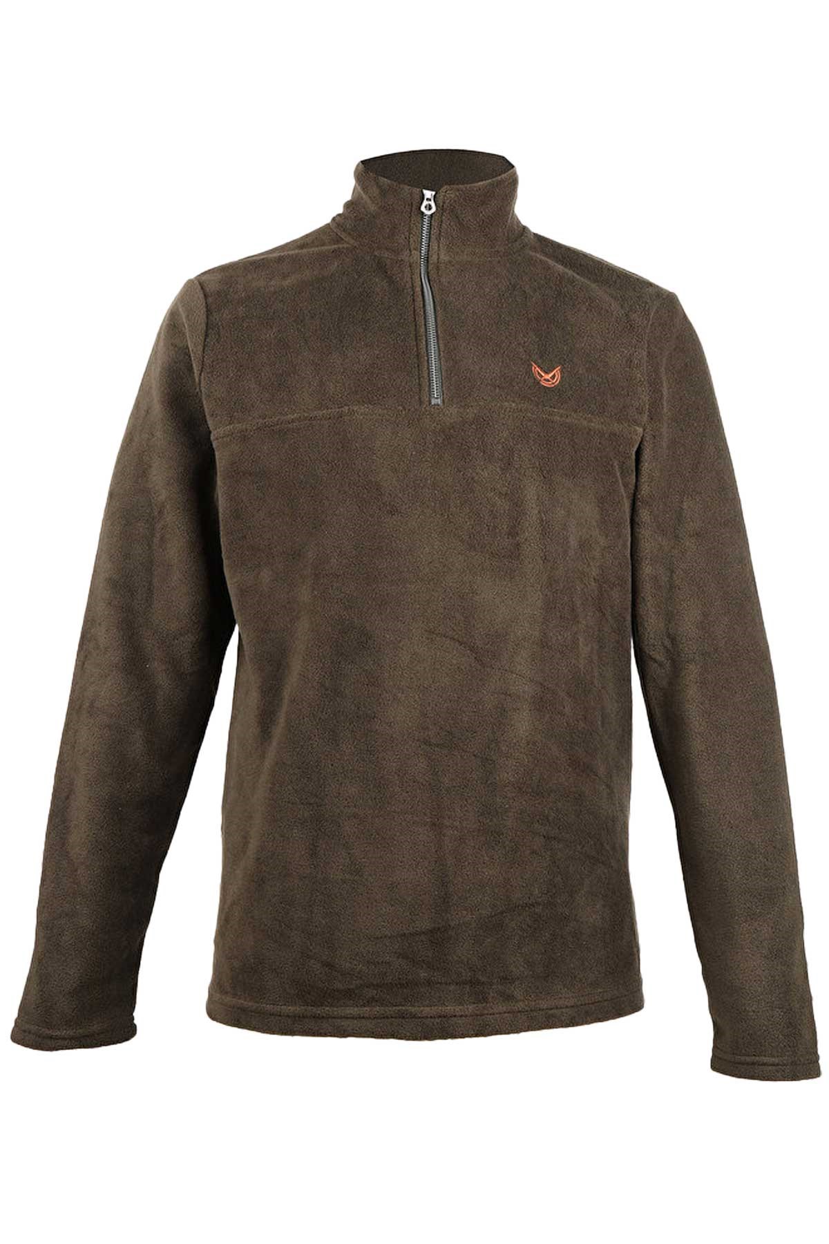 Cazador Erkek Polar Sweatshirt CAZ 5632 Yeşil