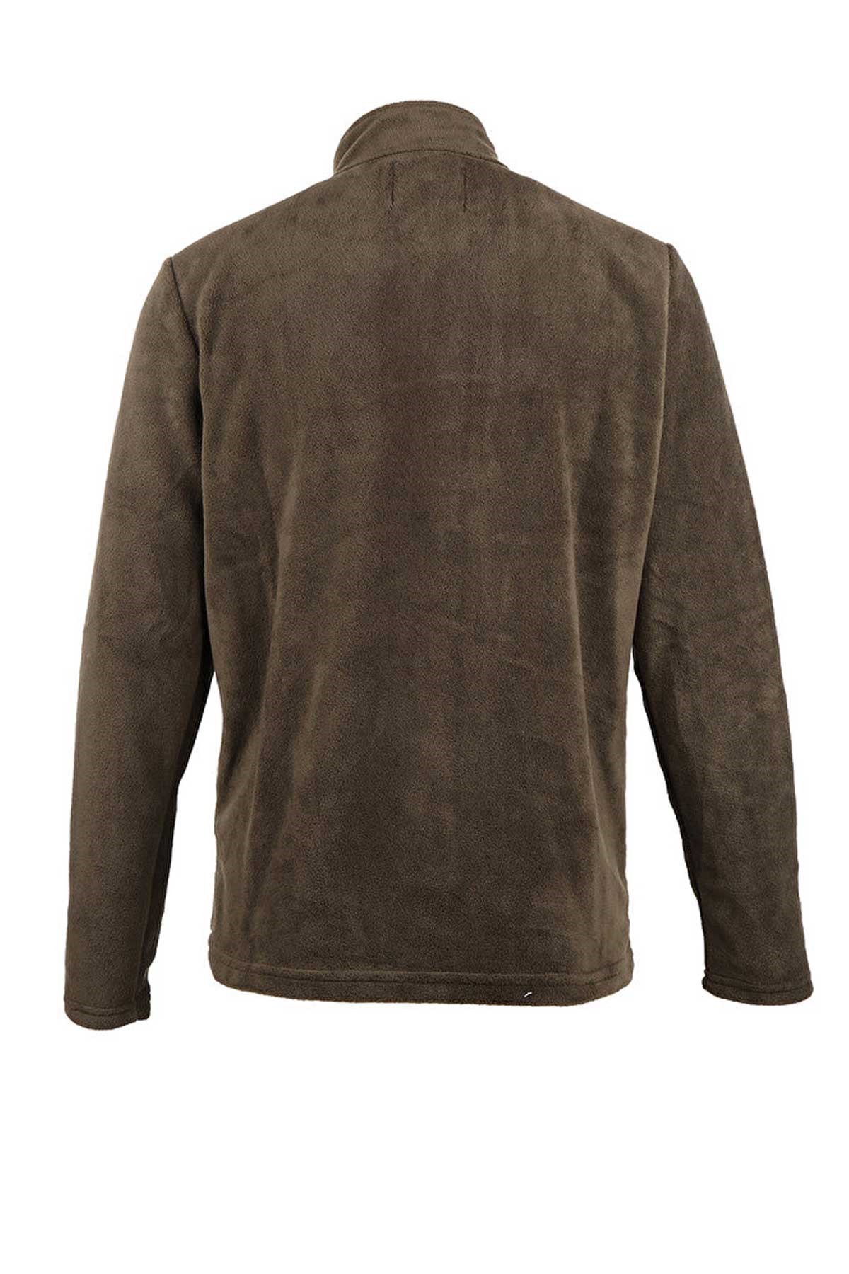 Cazador Erkek Polar Sweatshirt CAZ 5632 Yeşil
