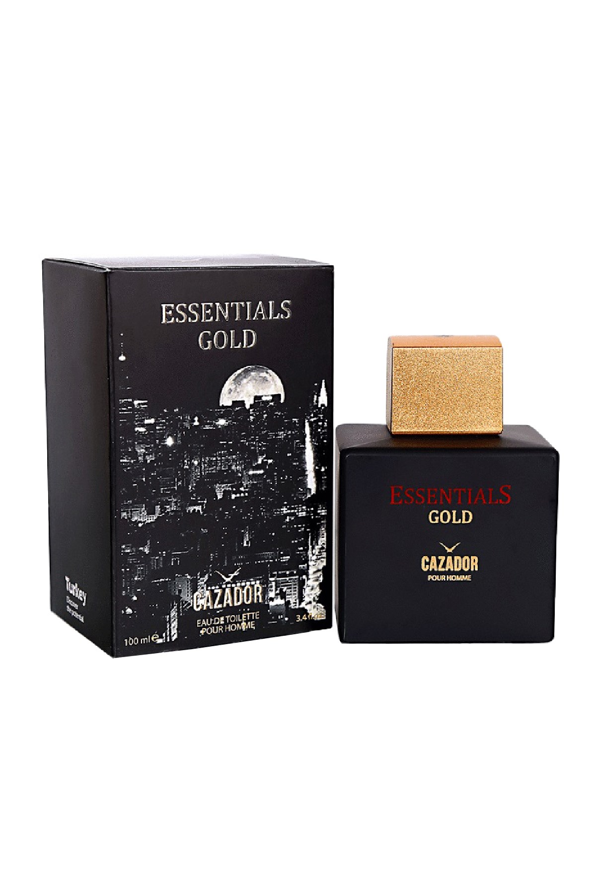 Cazador Esential Gold 100 CL Erkek Parfüm Caz 9556 Sarı