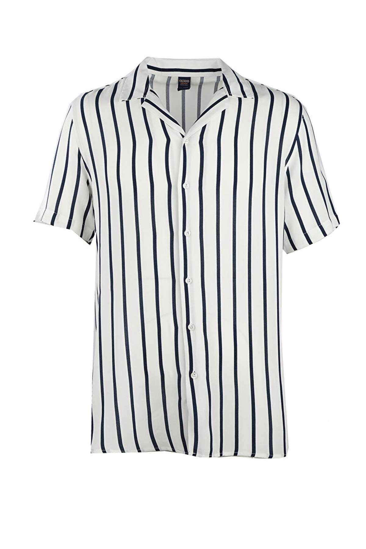 Cazador Erkek Gömlek CAZ 2004 Beyaz