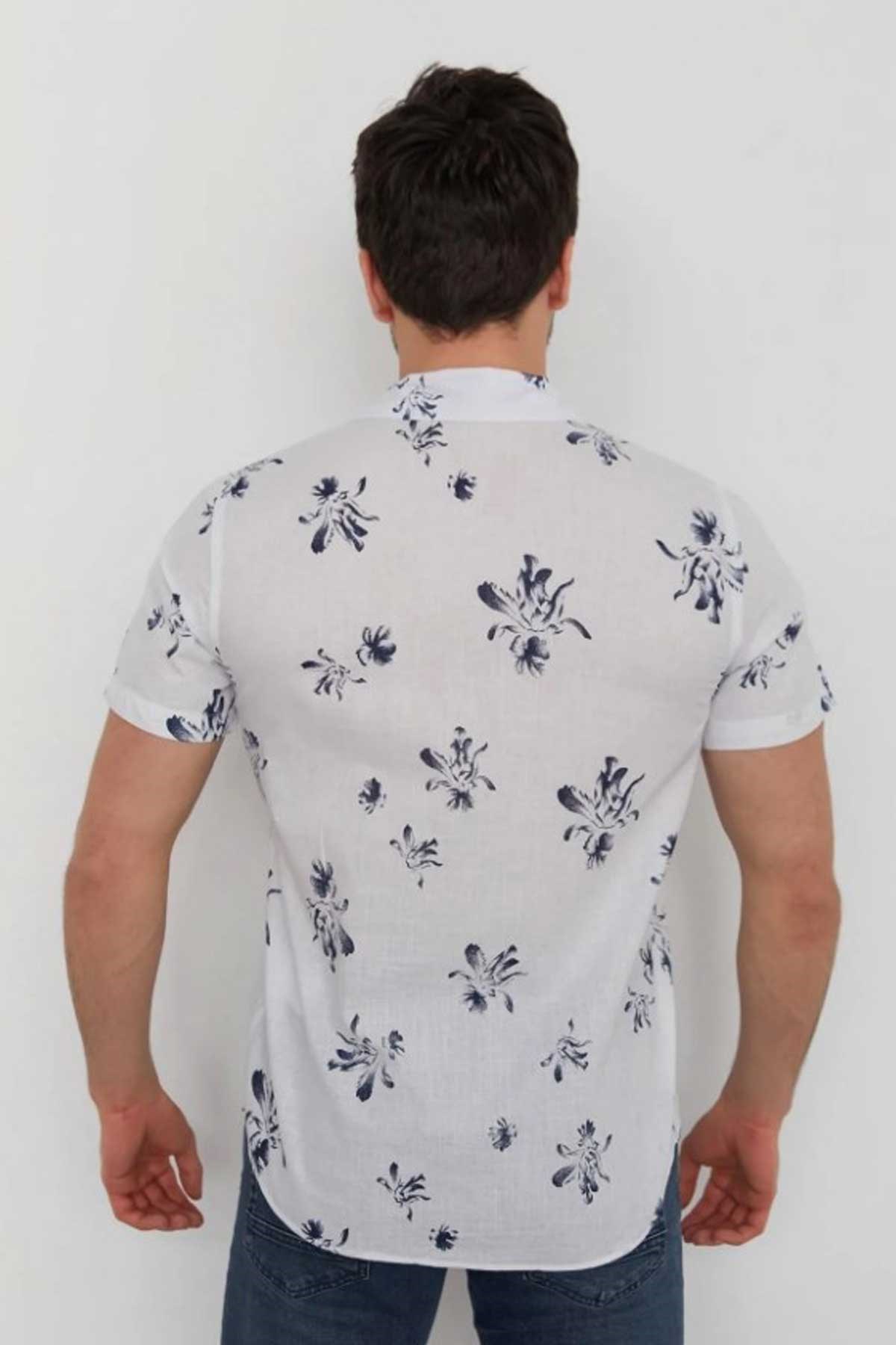 Cazador Erkek Gömlek CAZ 2028 Beyaz