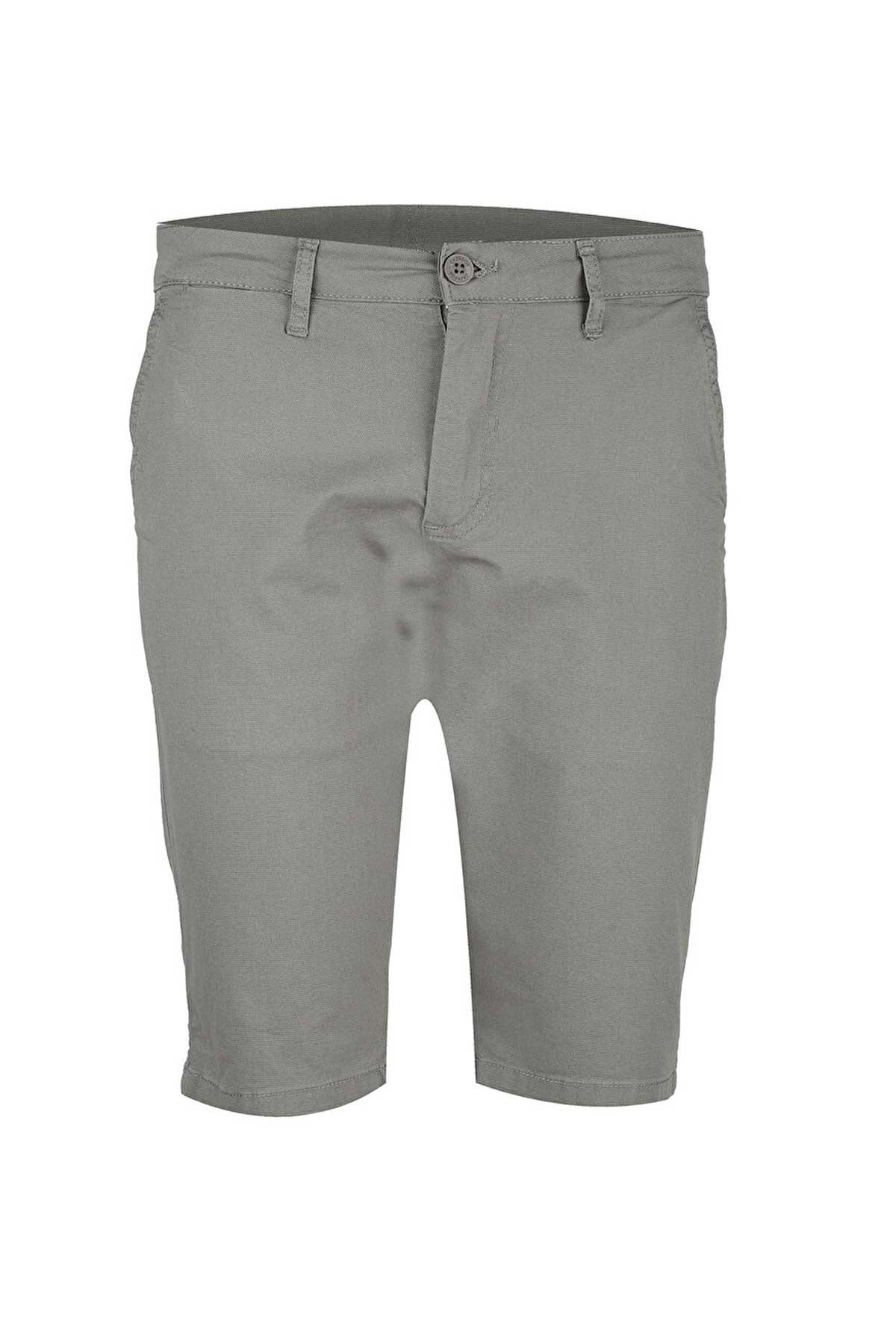 Cazador Erkek Bermuda Şort CAZ 6015 Gri