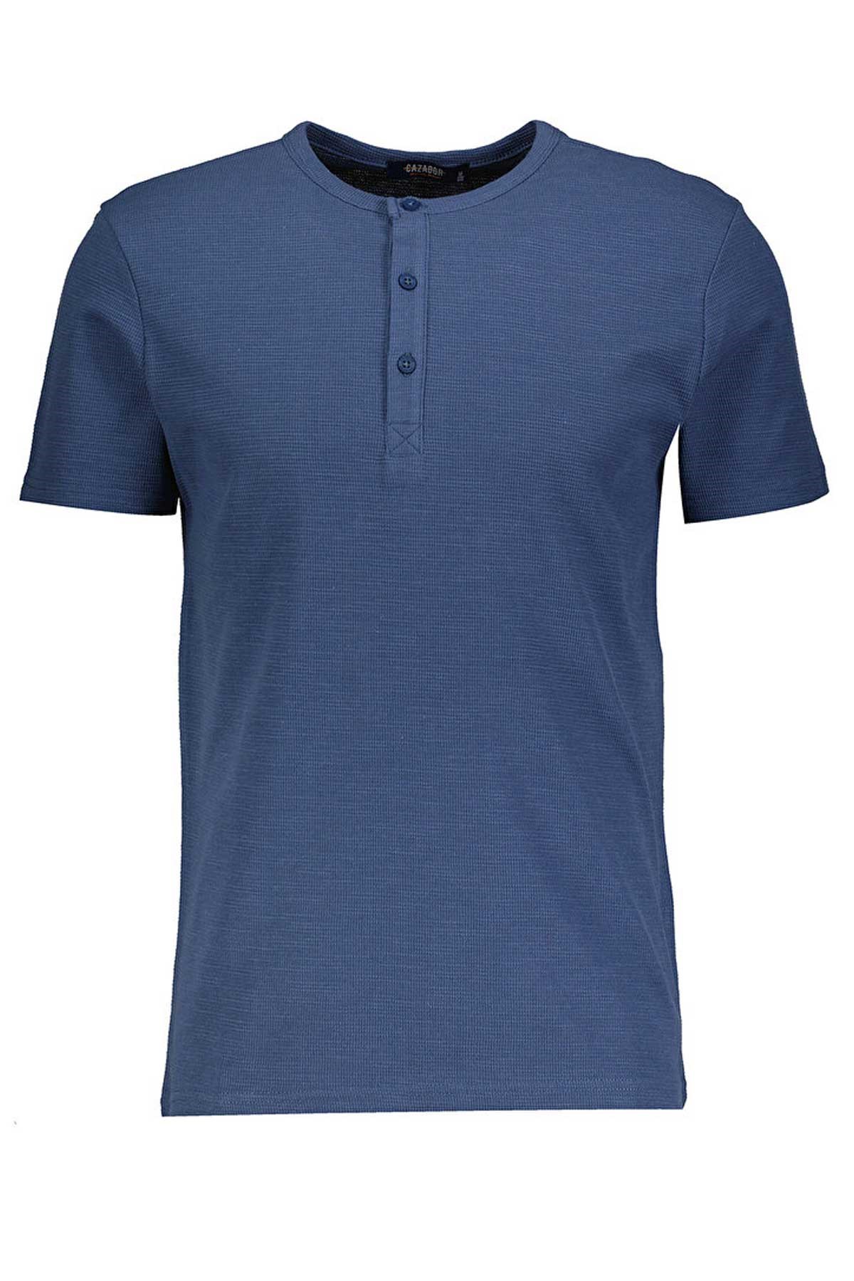 Cazador Erkek Tişört CAZ 4002 Lacivert
