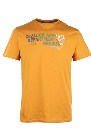 Cazador Erkek Tişört CAZ 4032 Sarı