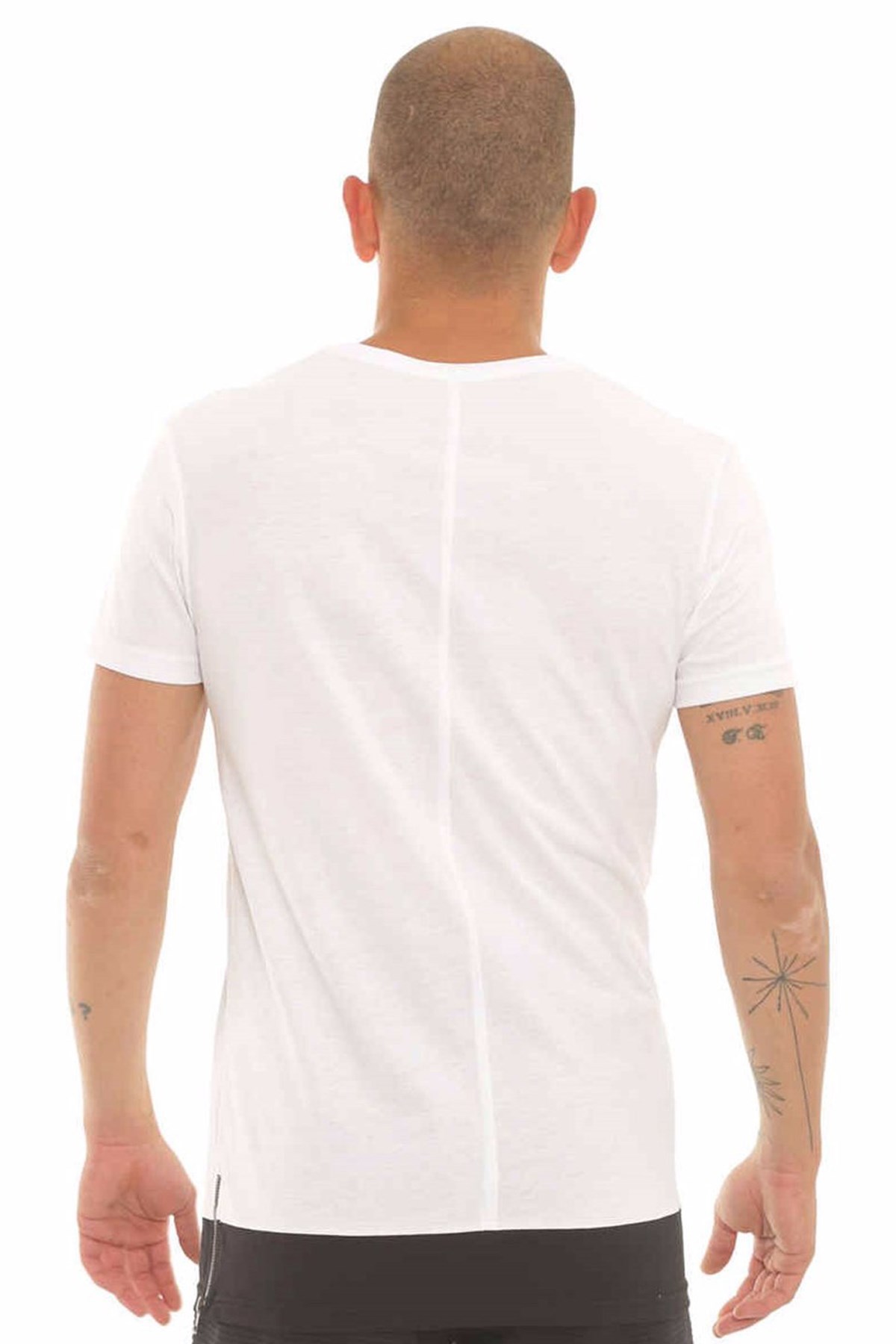 Cazador Erkek Tişört CAZ 4062 Beyaz