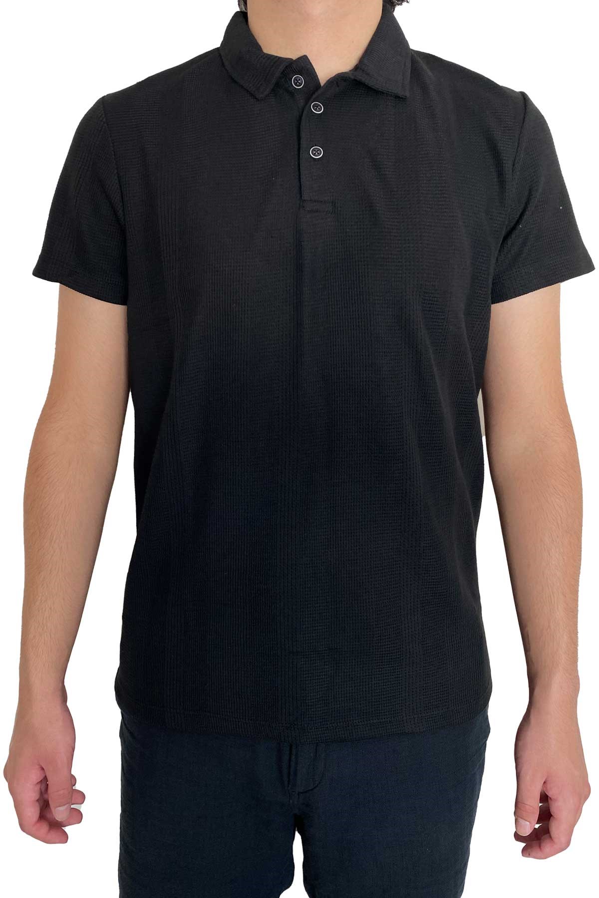 Cazador Erkek Tişört CAZ 4122 Siyah