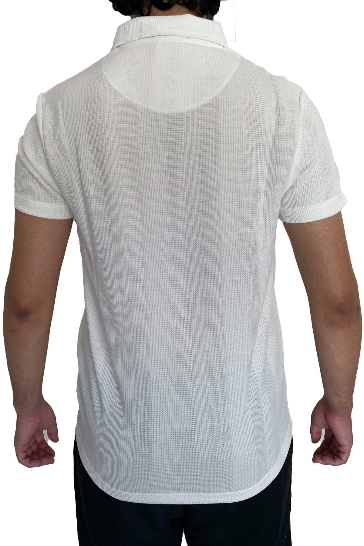 Cazador Erkek Tişört CAZ 4122 Ekru