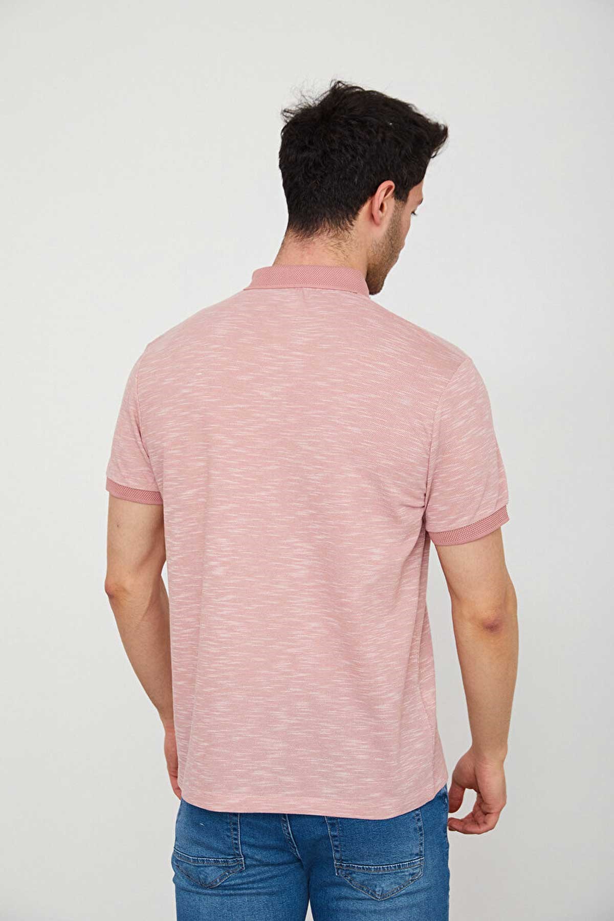 Cazador Erkek Tişört CAZ 4141 Pembe