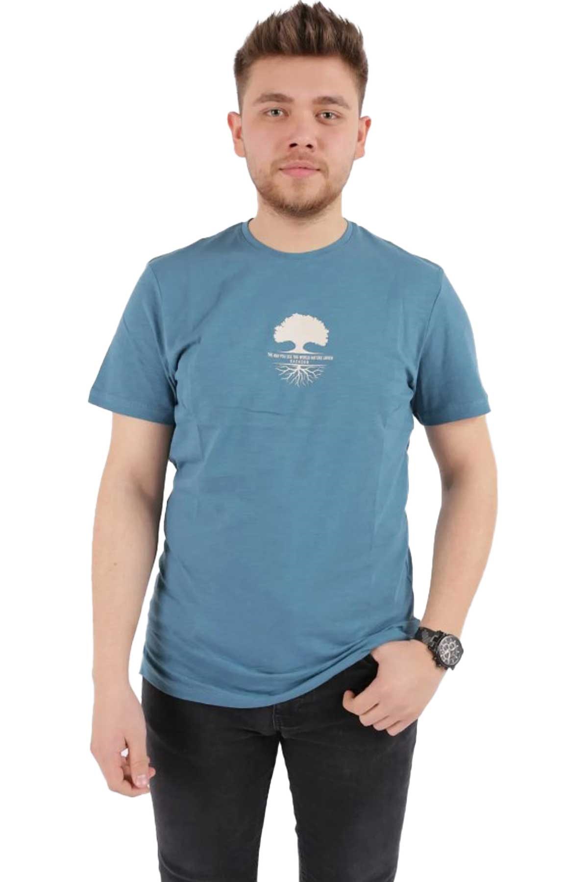 Cazador Erkek Tişört CAZ 4170 Yeşil