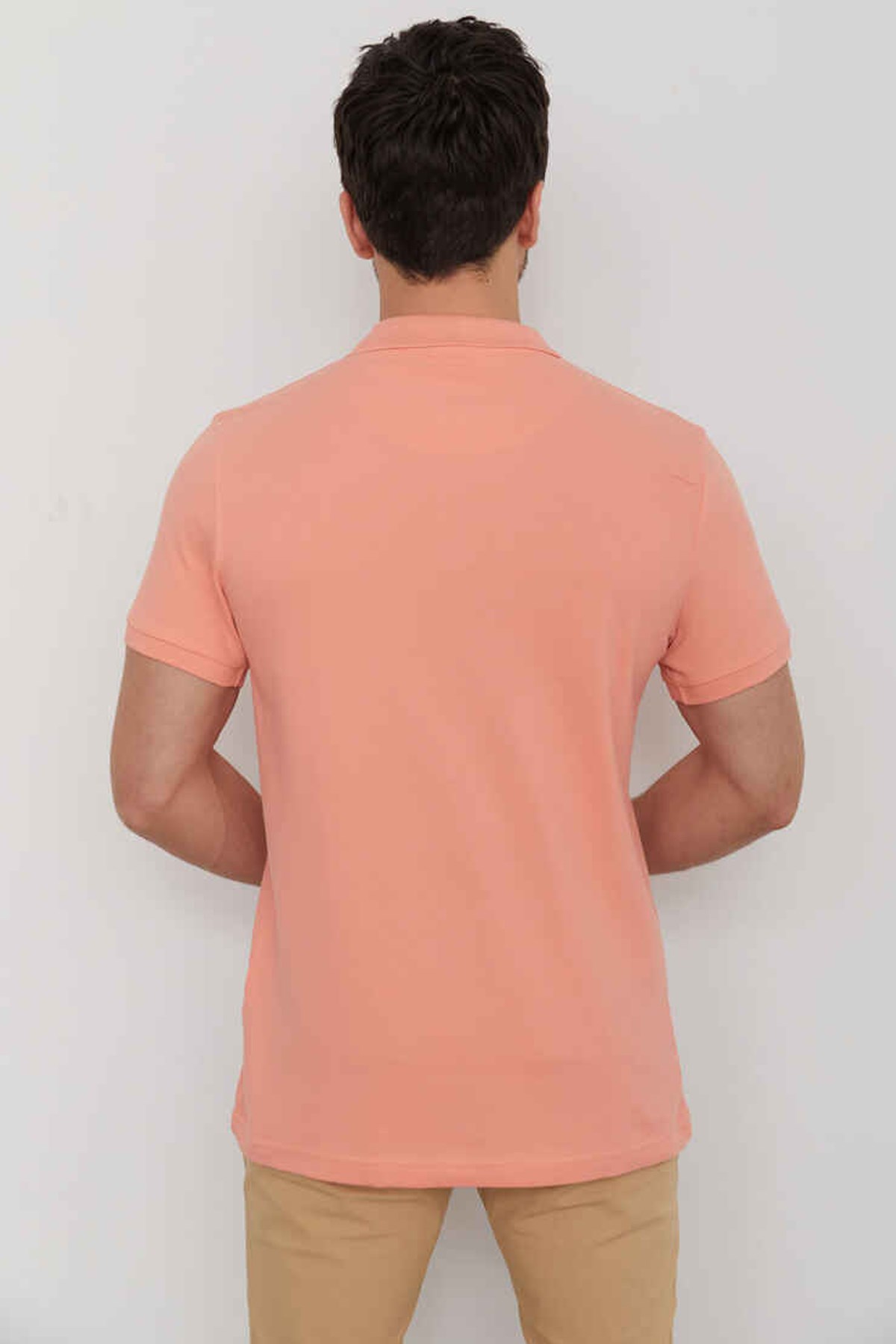 Cazador Erkek Polo Tişört CAZ 4613 Somon