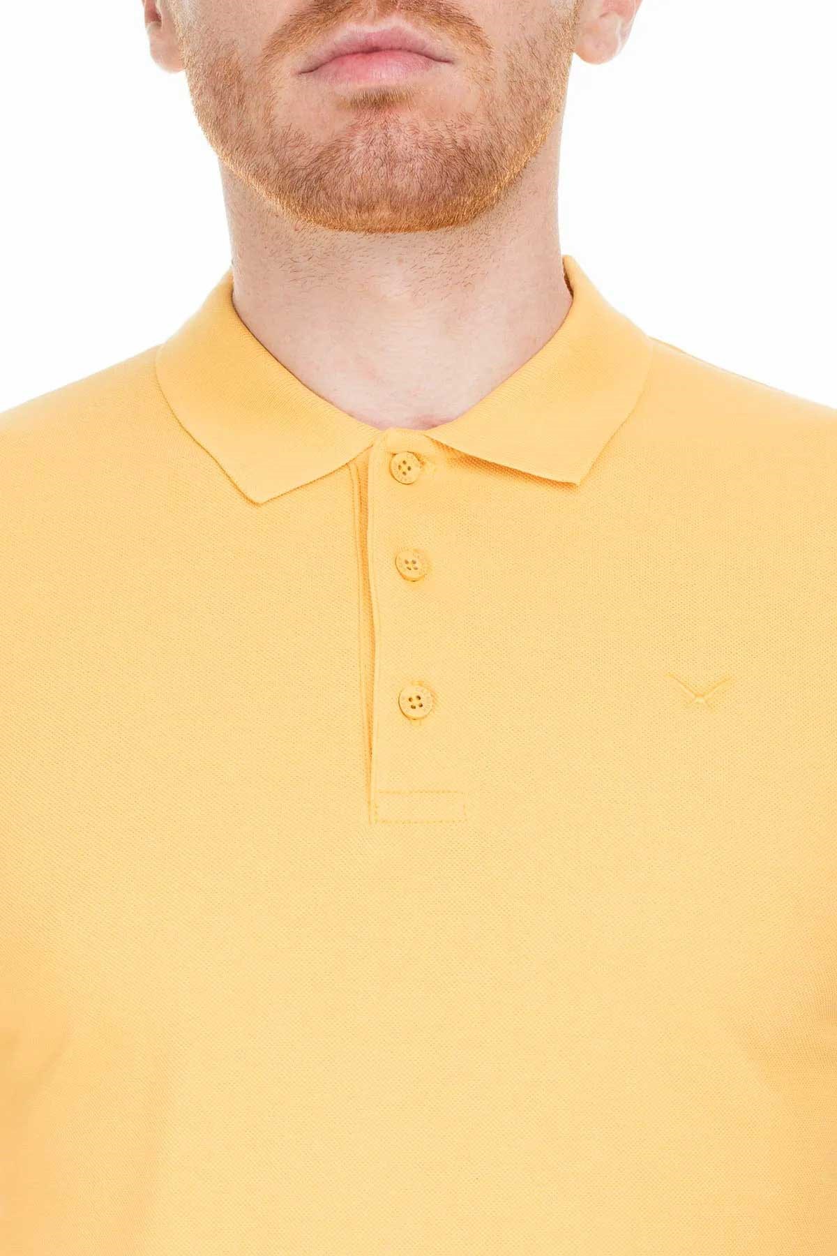 Cazador Erkek Tişört CAZ 4613 Sarı