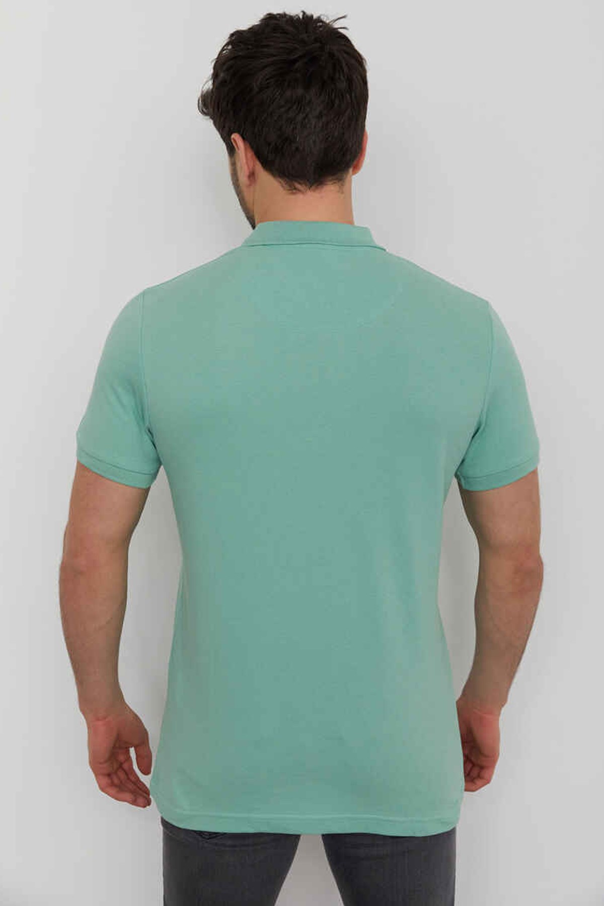 Cazador Erkek Polo Tişört CAZ 4613 Yeşil