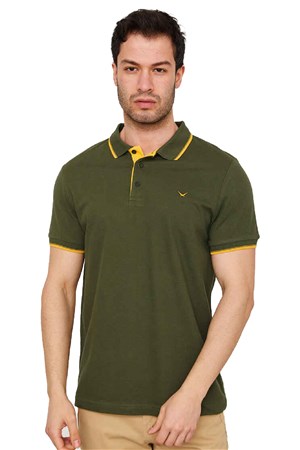 Cazador Erkek Tişört CAZ 4614 Haki